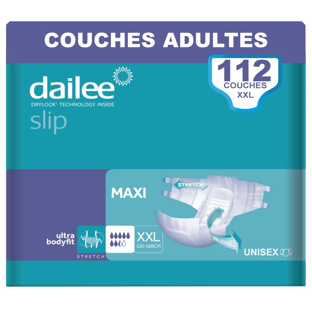 Dailee Slip Maxi Couches Adultes