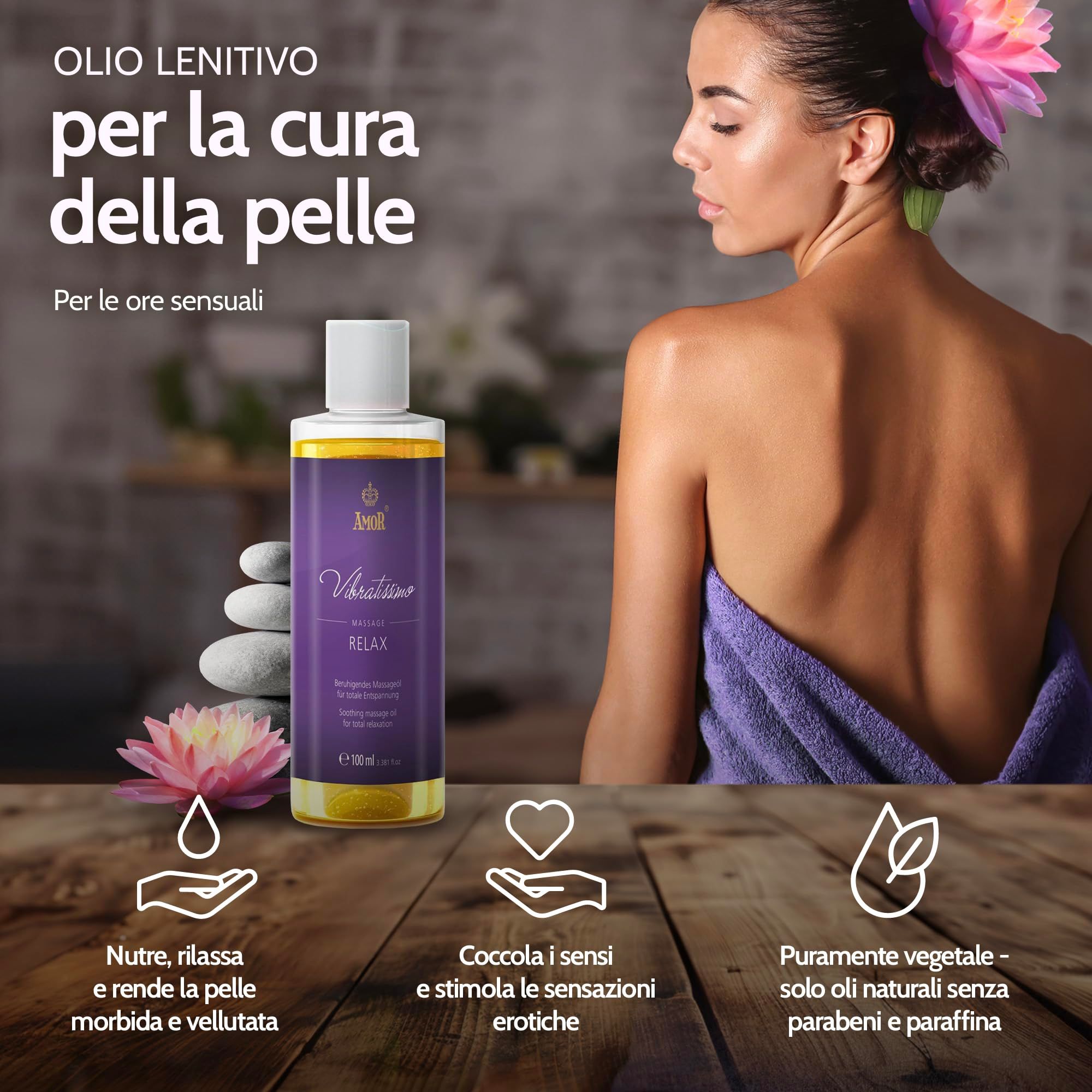Vibratissimo Massageolie Relax