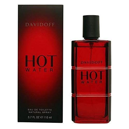 Flacon et emballage Davidoff Hot Water Eau de Toilette.