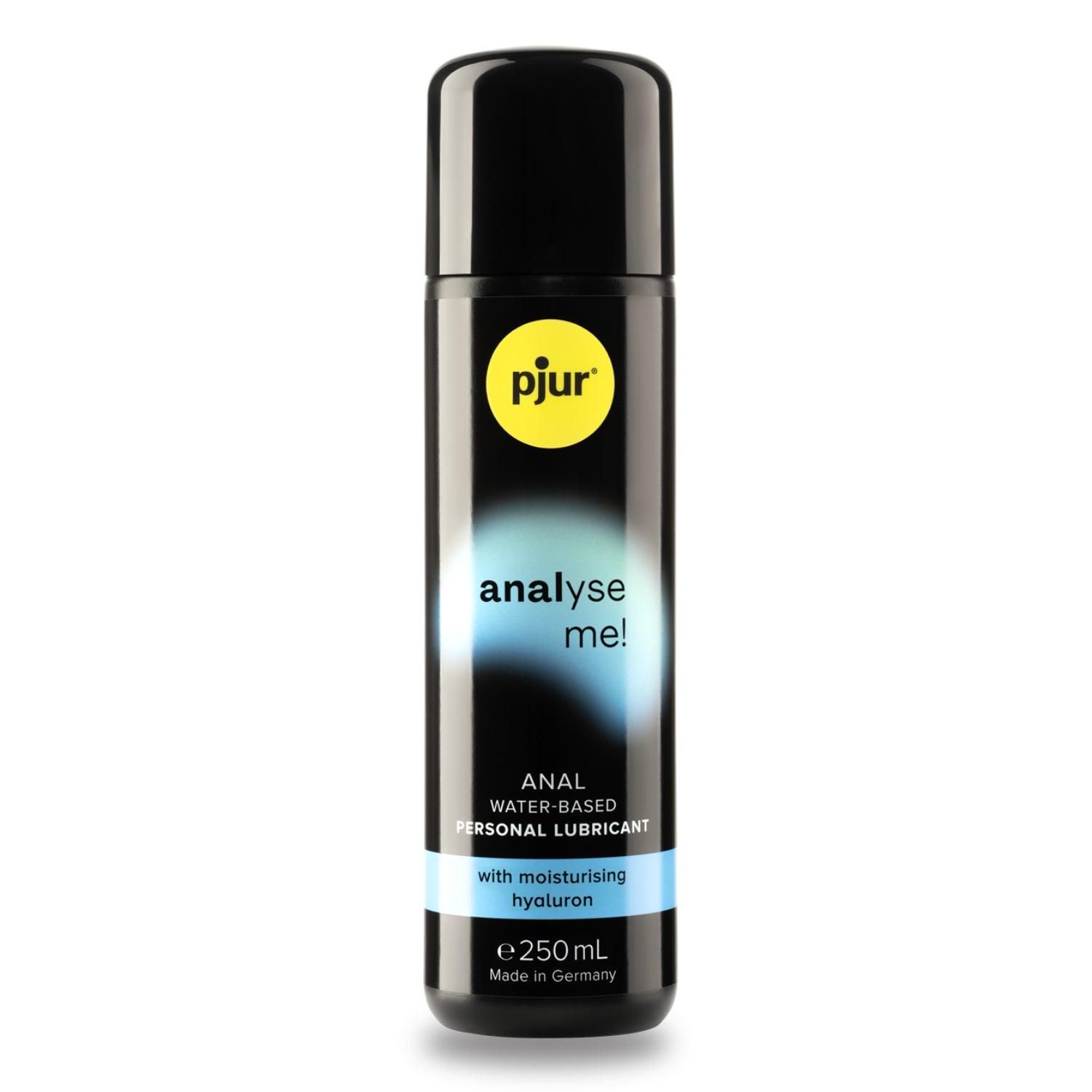 Pjur Analyse Me! Anaal glijmiddel, 250ml fles met hyaluron.