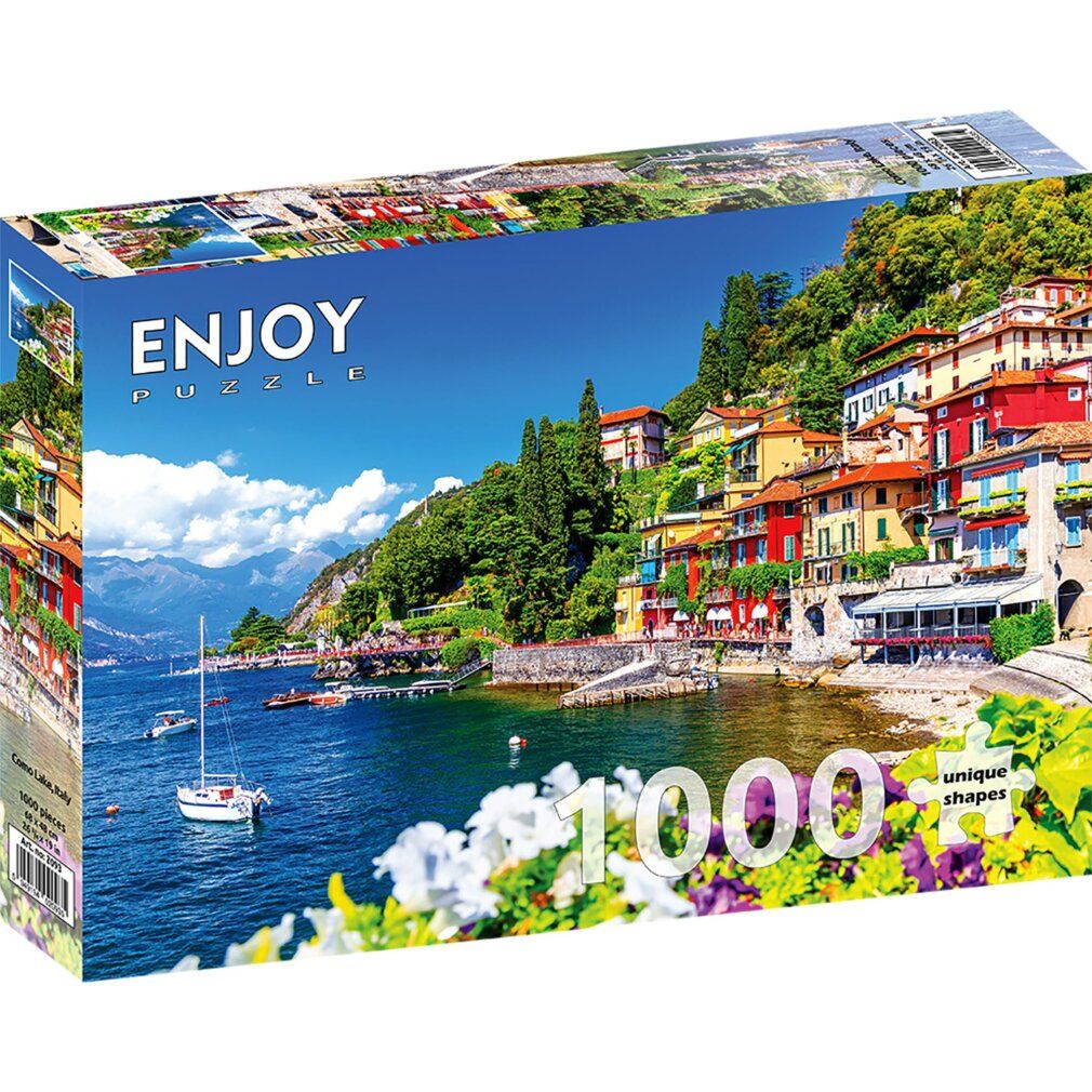 enjoy Puzzel Comer Lake, Italië 1000 stuks
