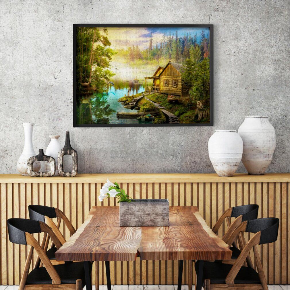 enjoy Loghut op de rivier 1000 stuks