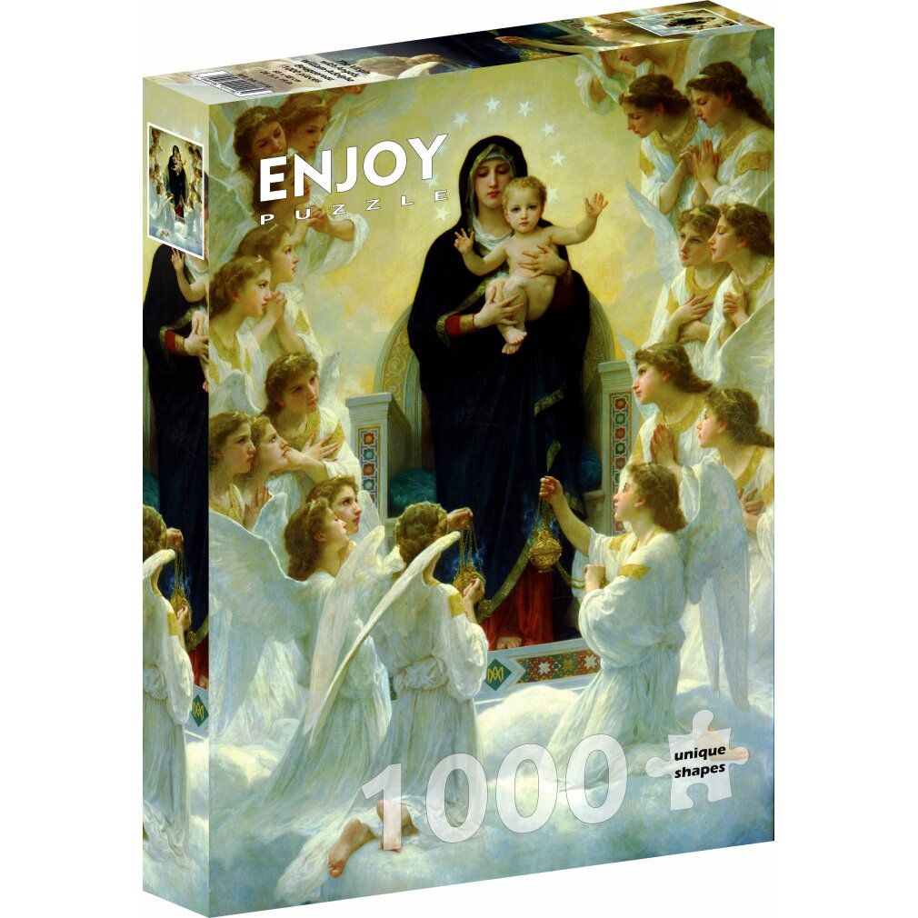 enjoy Puzzel William Bouguereau: Virgin and Angel 1000 stuks