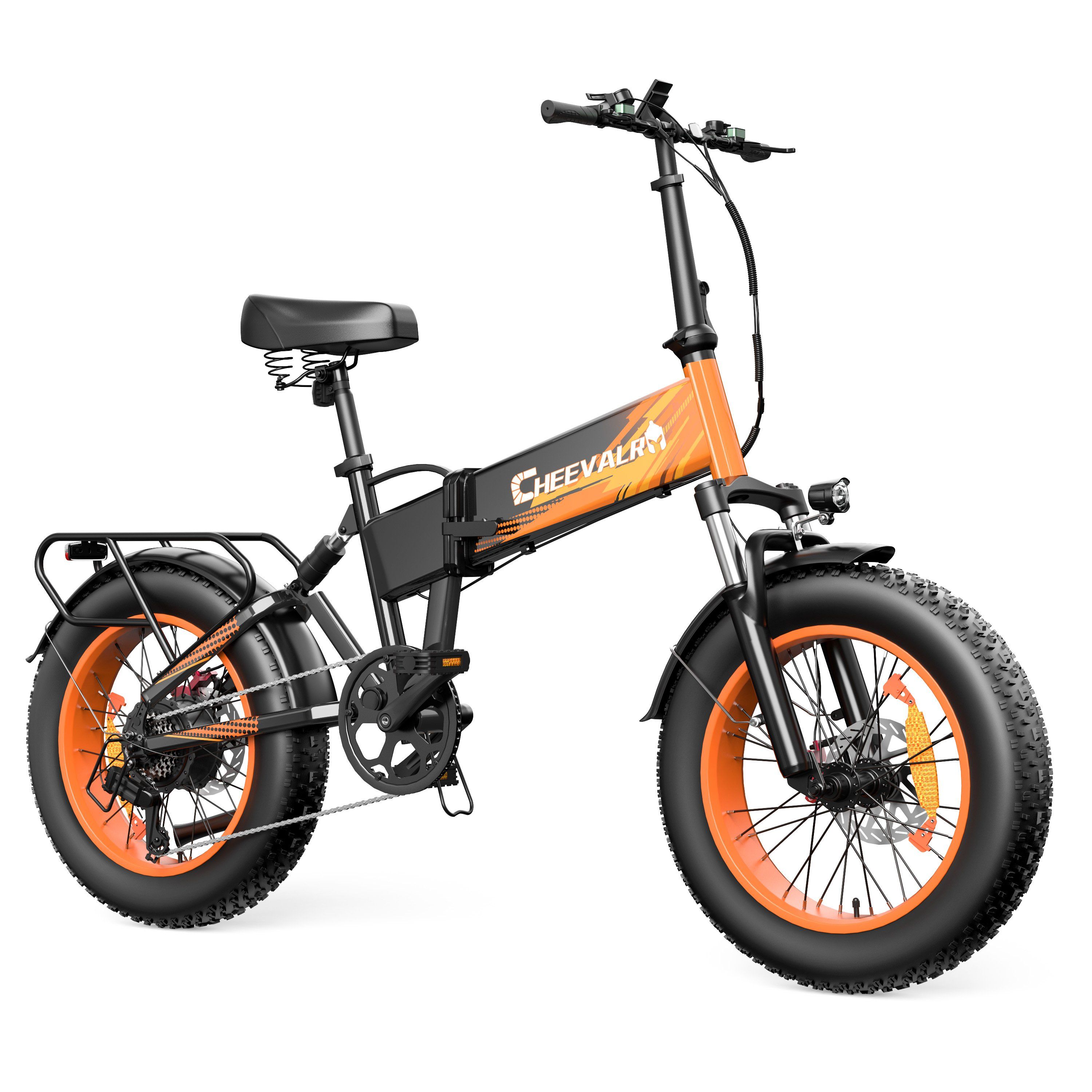 Cheevalry CF1000-1 Opvouwbare elektrische fiets, 48V 20Ah accu