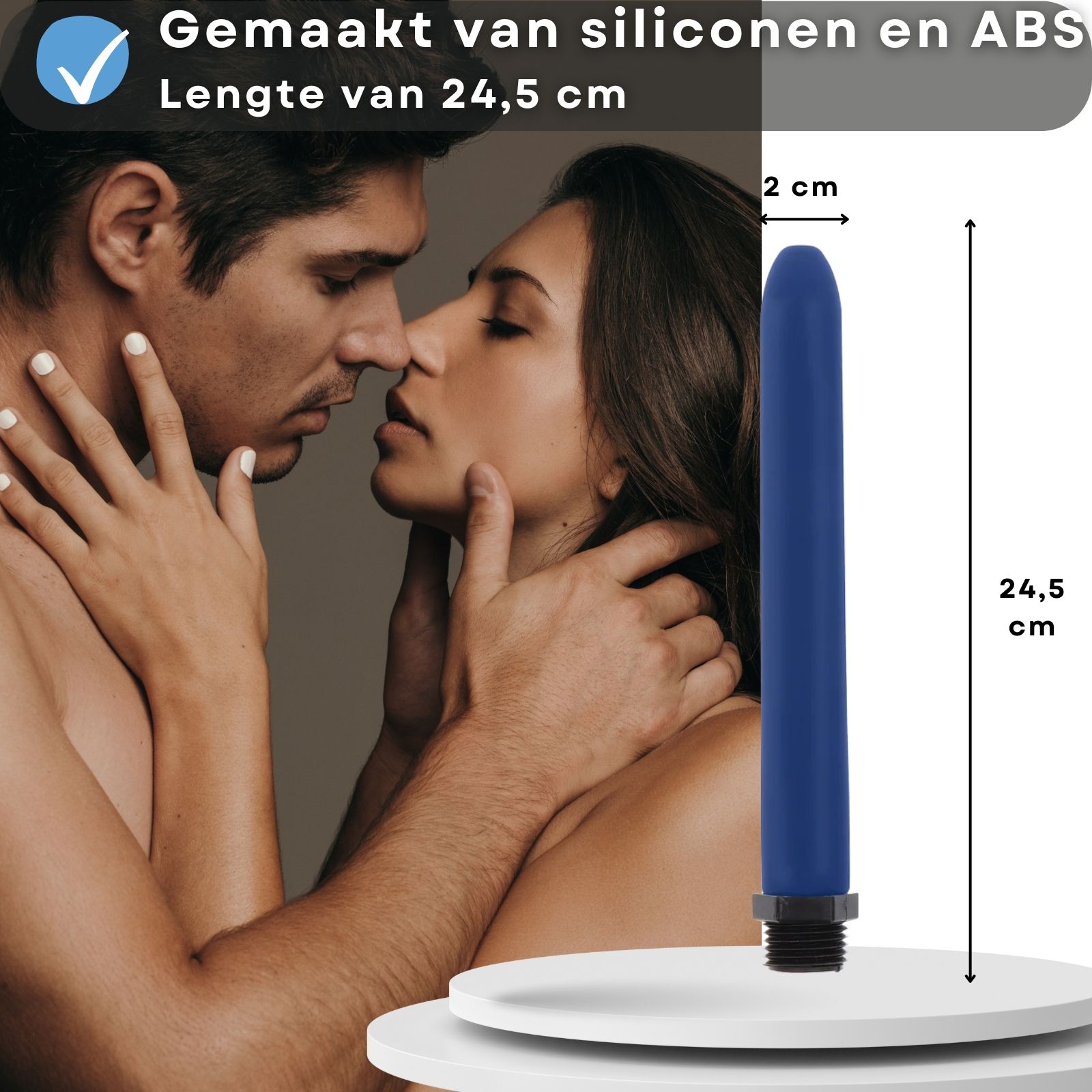 Lovelyness - Anale en intieme douche-opzetstuk 24,5 cm