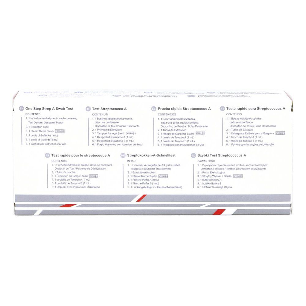 Wondfo One Step Test Rapide Streptocoque A