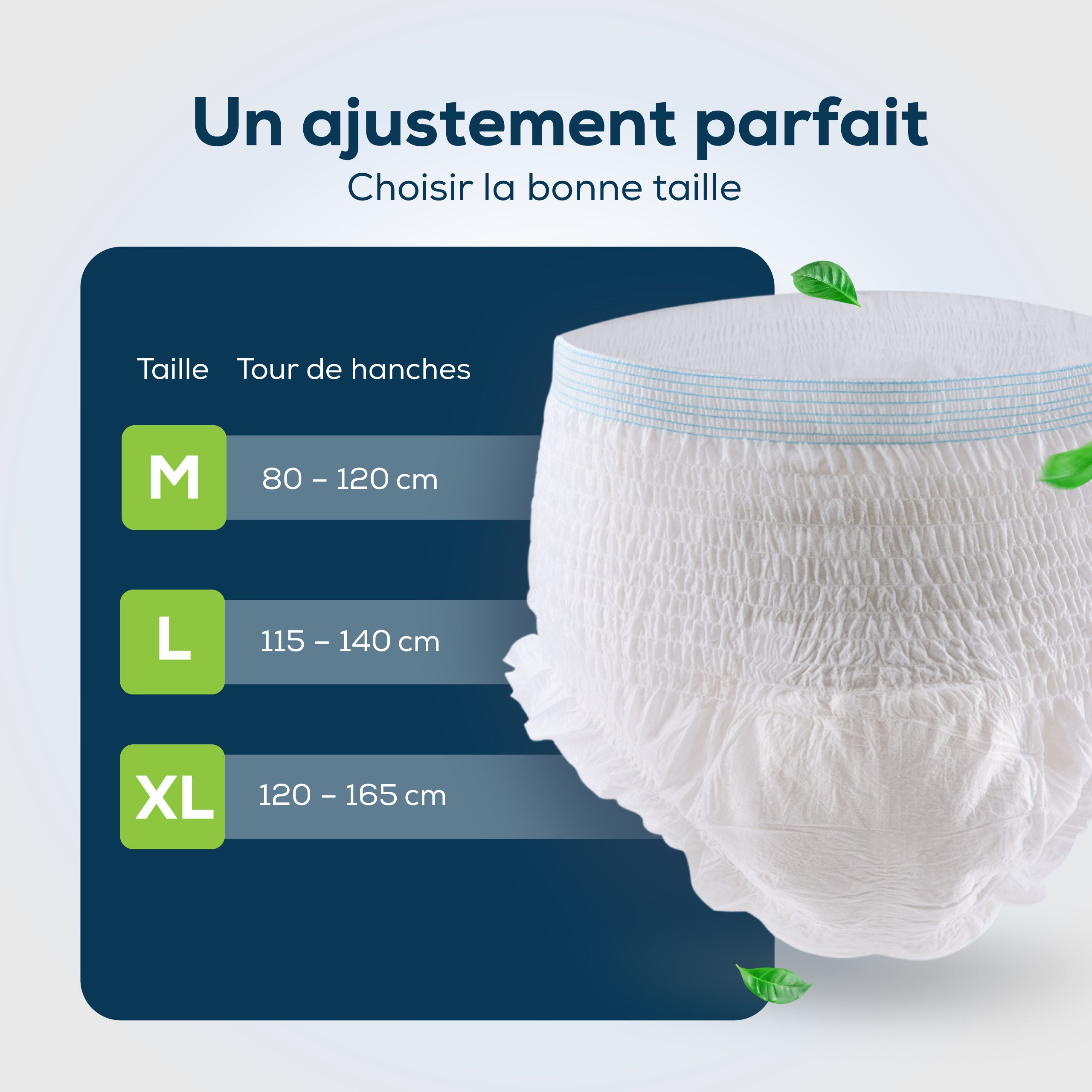 Sensalou Pants Super. Tailles M, L, XL. Tour de hanches : M 80-120 cm, L 115-140 cm, XL 120-165 cm. Ajustement parfait.