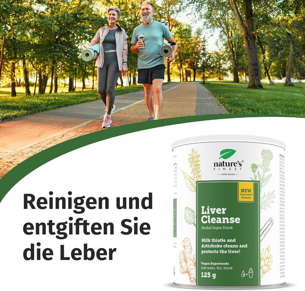 Nature's Finest Bio Liver Cleanse - Leverreiniging met mariadistel & artisjok