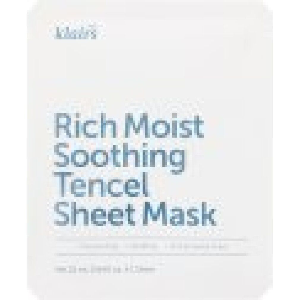 Emballage individuel du masque en tissu Klairs Rich Moist Soothing Tencel, vue de face.