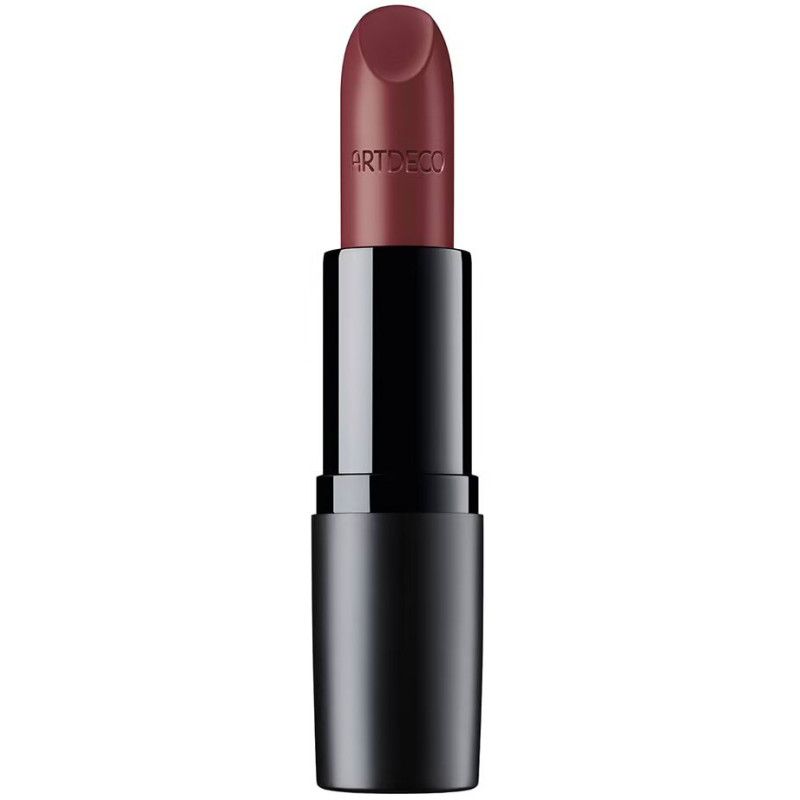 ARTDECO lippenstift in donkerroze tint met zwarte huls.