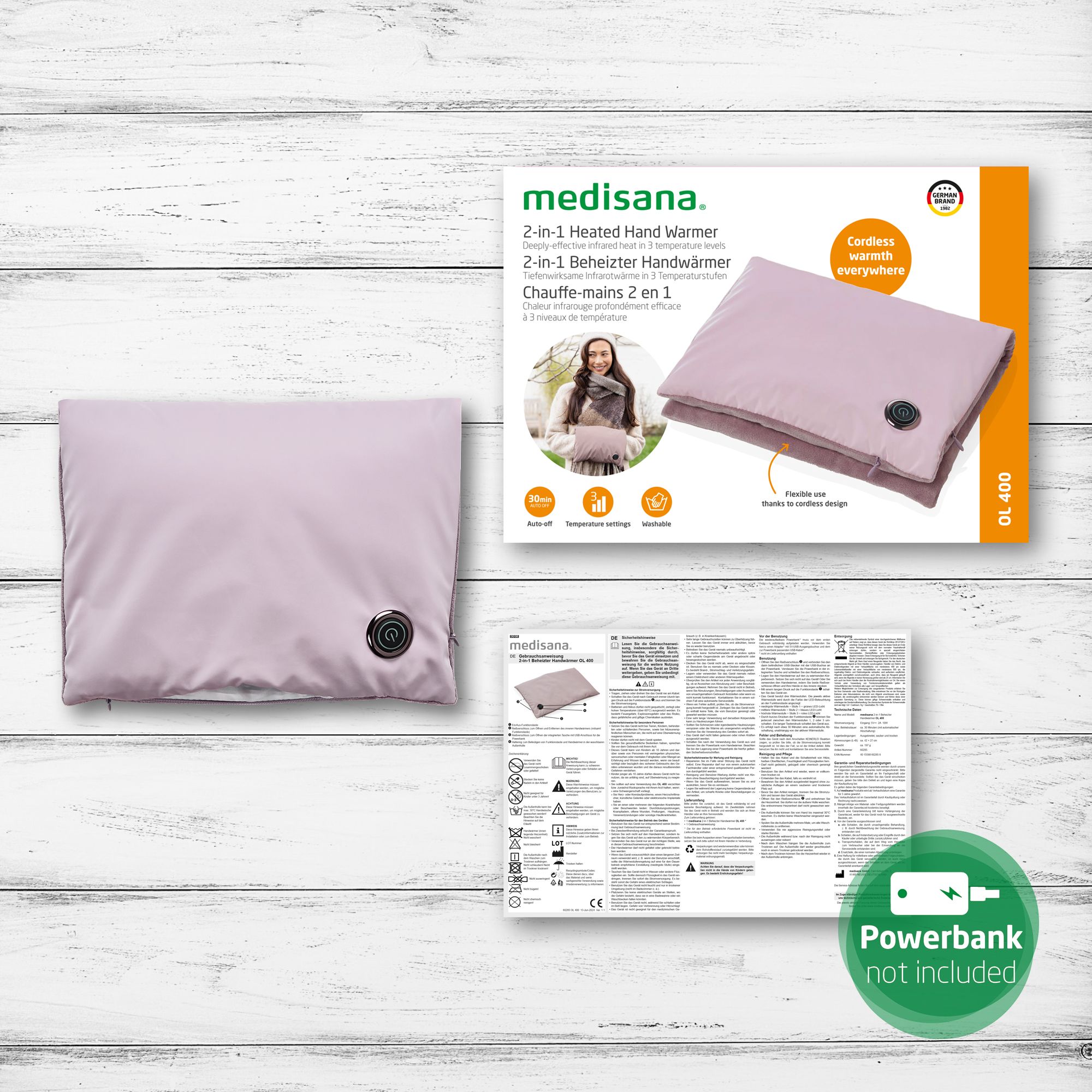medisana OL 400 handwarmer