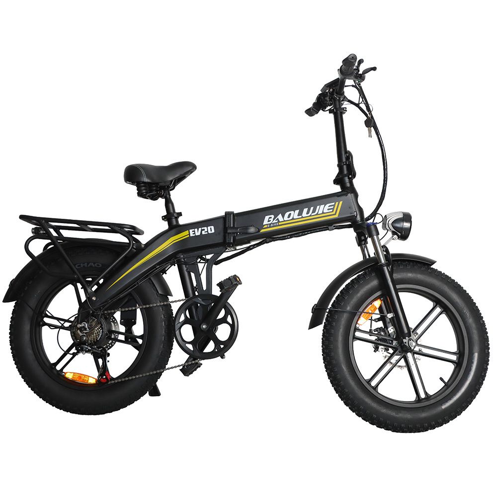 BAOLUJIE D7 Vélo électrique pliable, batterie 48 V 16 Ah