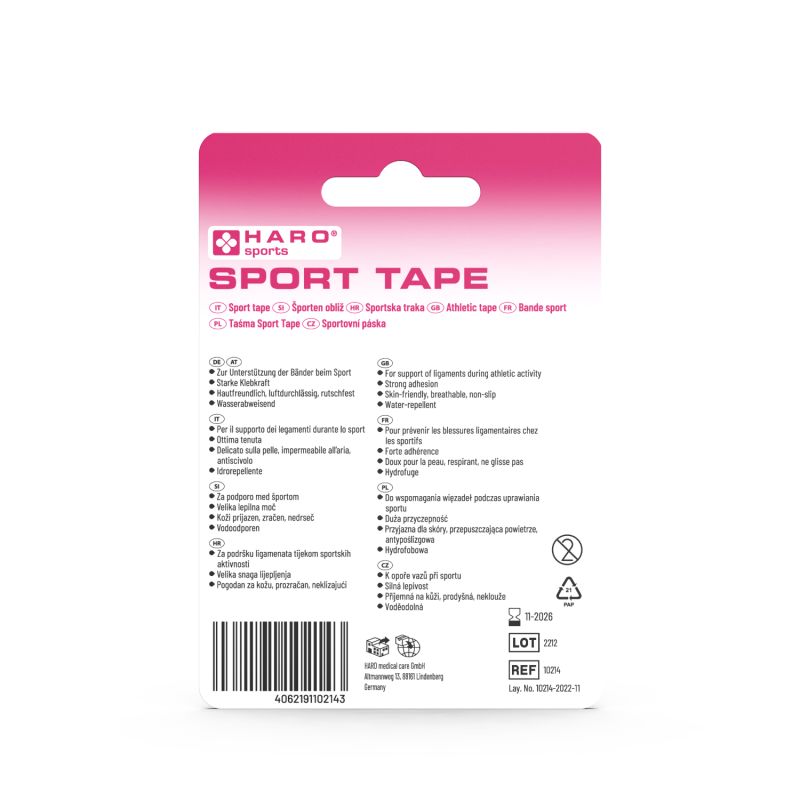 Haro Sporttape - 5m x 2,5cm