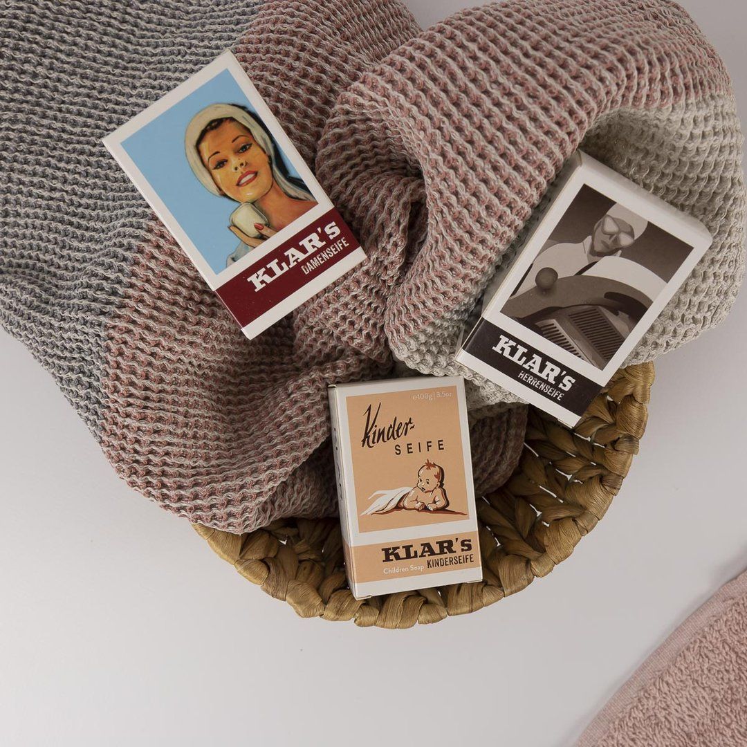 Klar-Seifen - Gift Set - klassieke dames-, heren-, kinderzeep