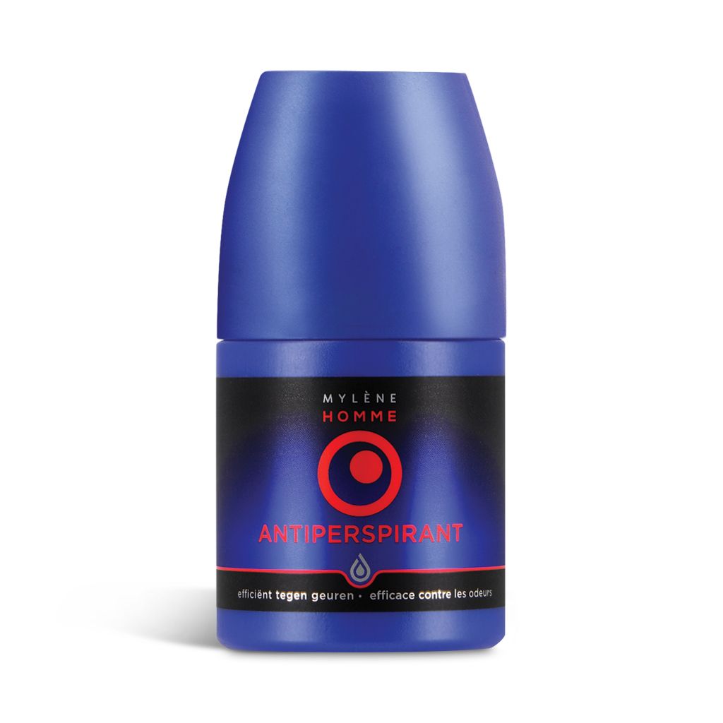 Mylène Homme Deodorant Roller | Antiperspirant | 48u bescherming