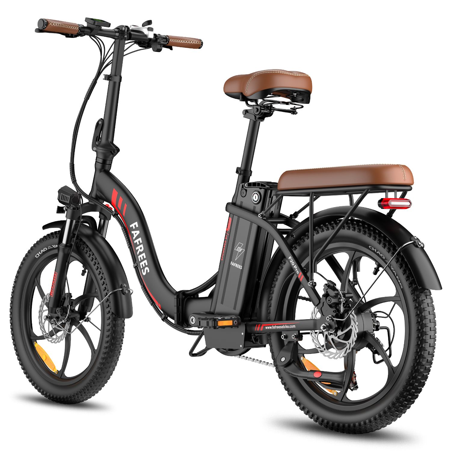 FAFREES F20 Pro Opvouwbare elektrische fiets met 20Ah accu, 20" Fat Tire, 7 versnellingen