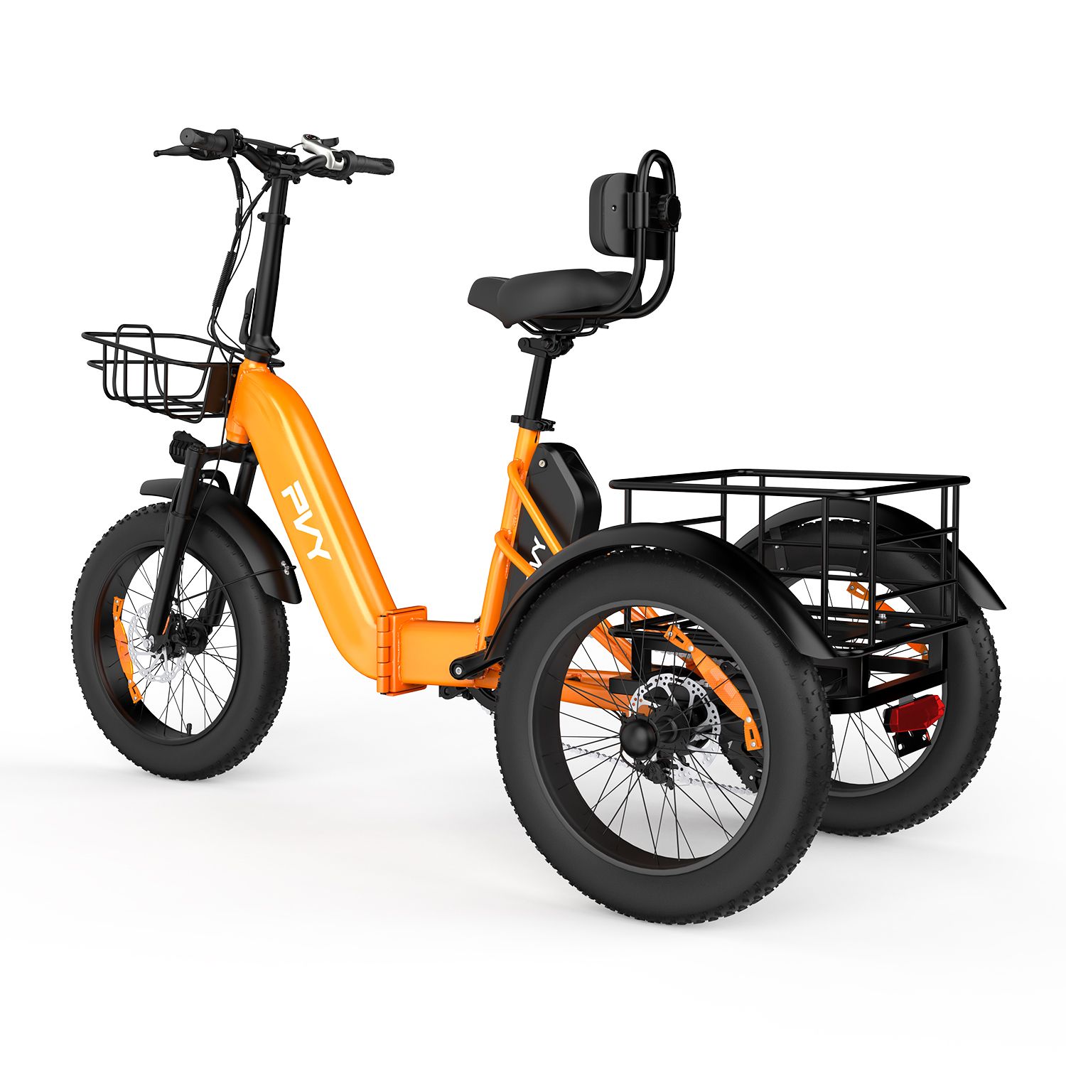 PVY F20 Tricycle électrique pliable, batterie 48 V 21 Ah