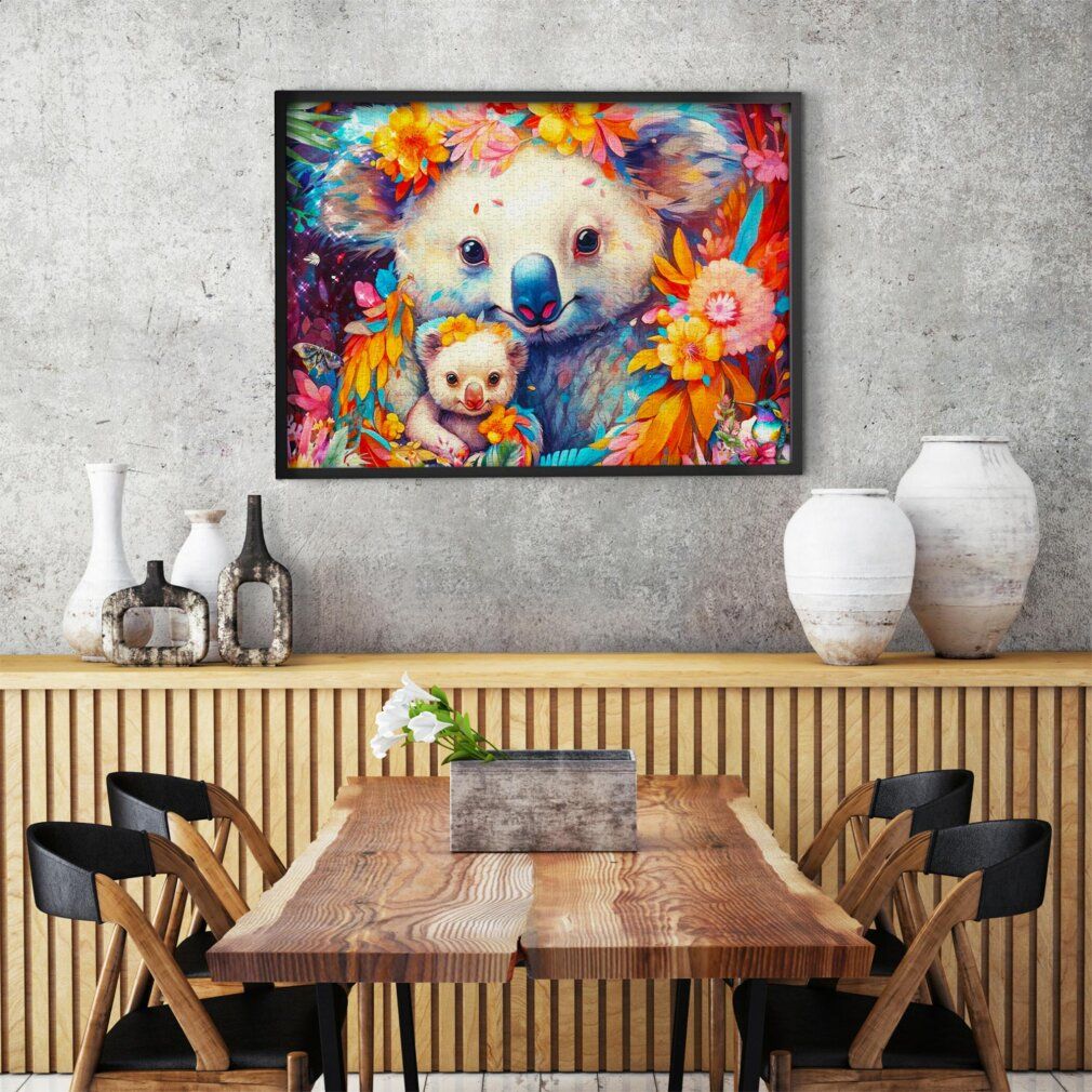 enjoy Puzzel knuffel met Koala 1000 delen