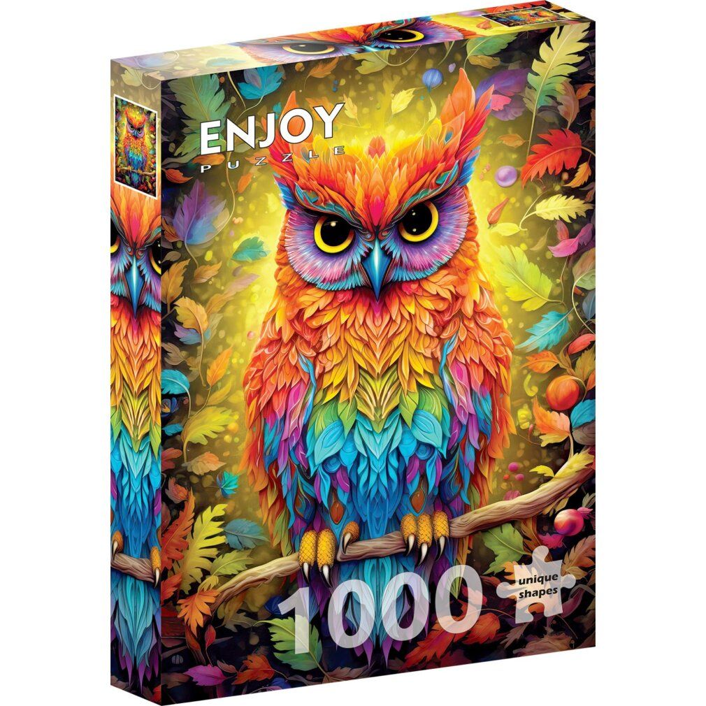 enjoy Puzzel herfst uil 1000 delen