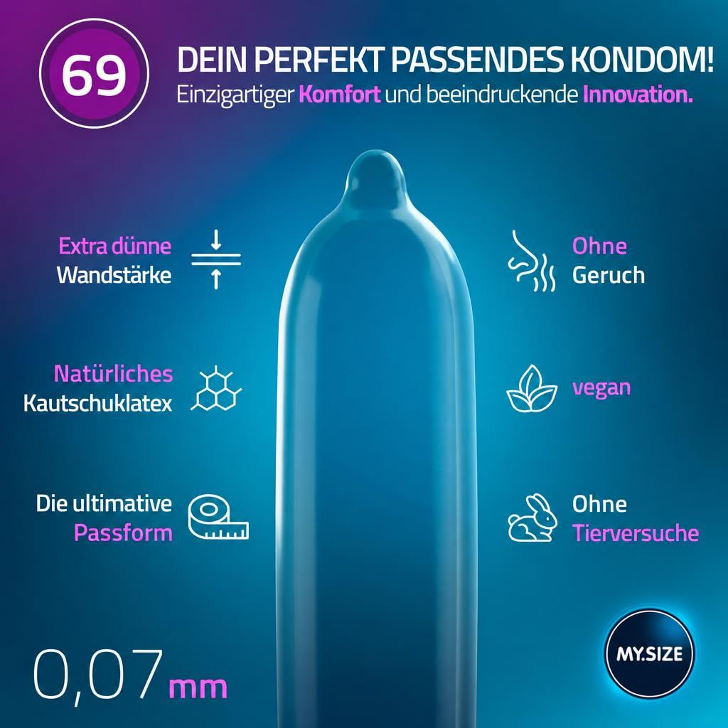 MY.SIZE Classic Condooms Maat 7 69mm