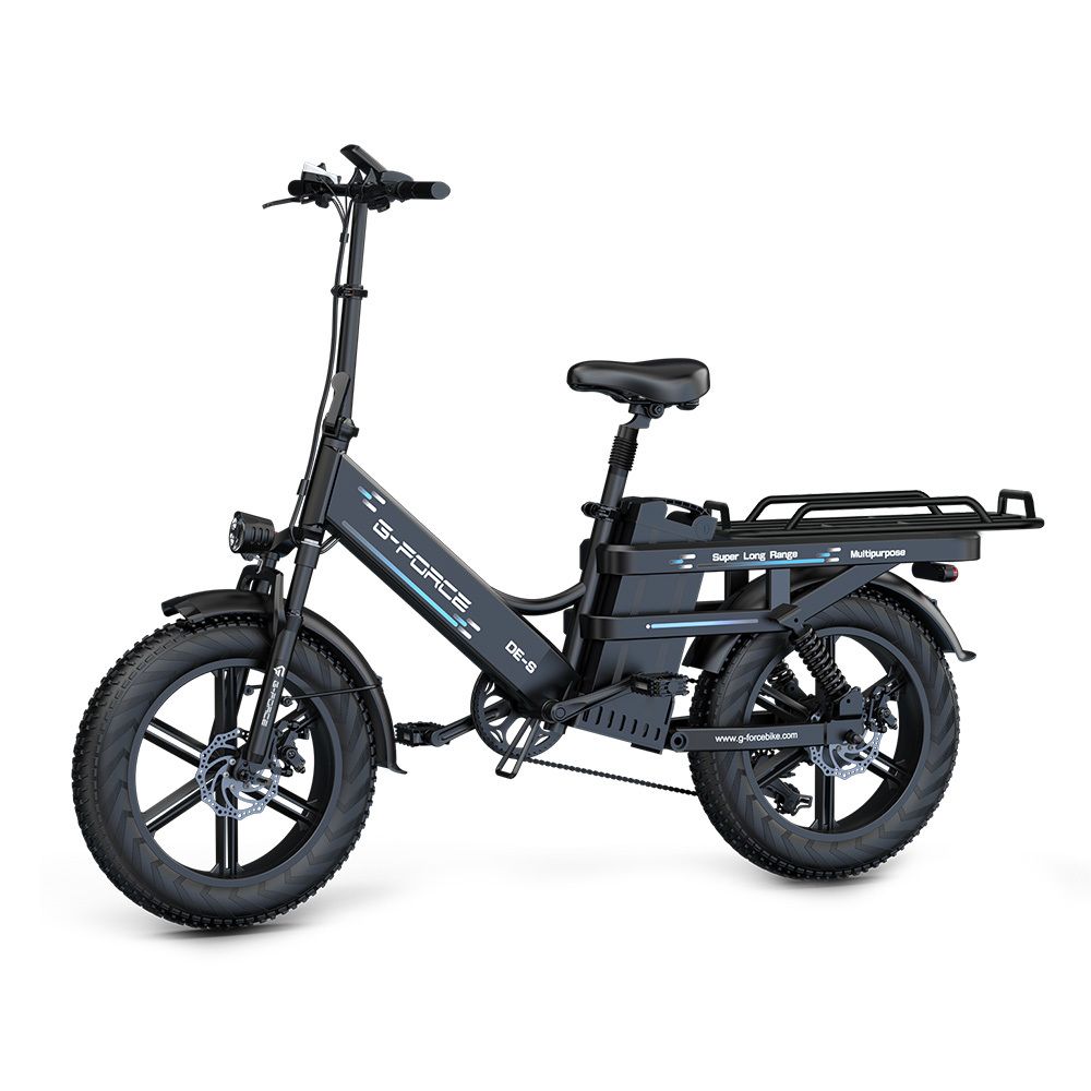G-FORCE DE-S Vélo cargo électrique, batterie 48 V 45 Ah, double suspension