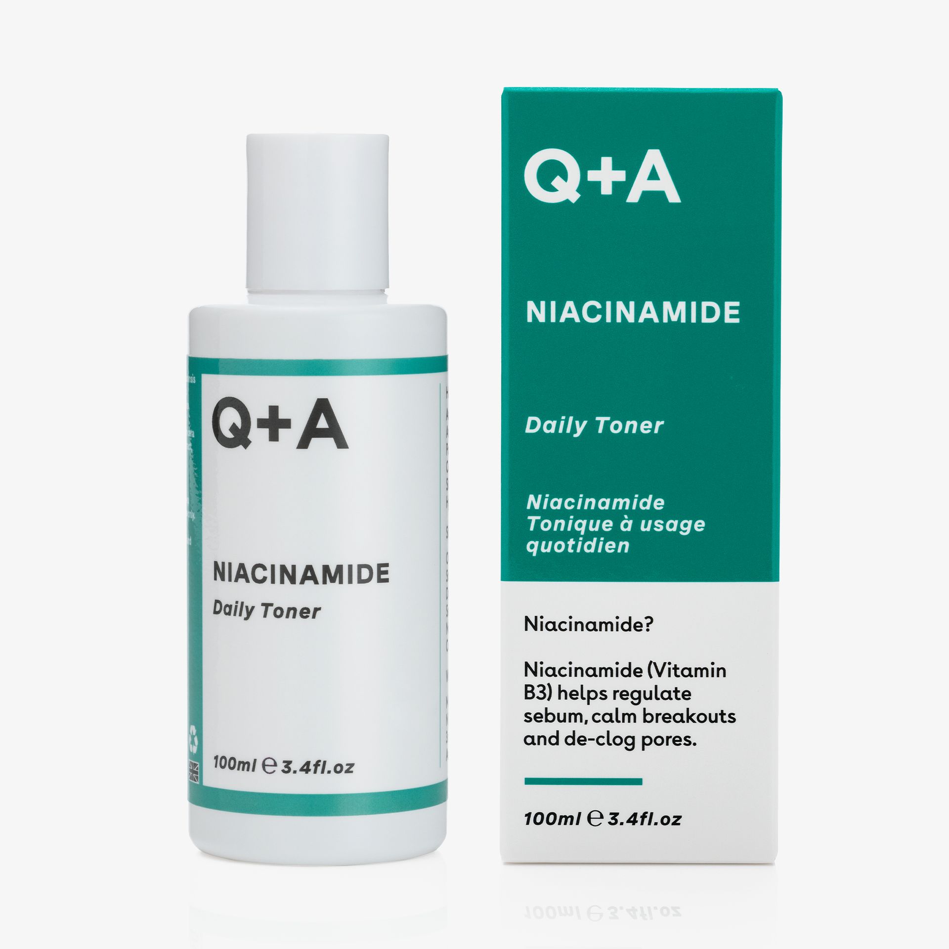Q + A Skin Niacinamide Daily Toner
