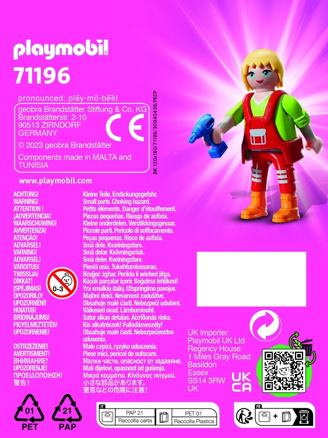 Playmobil 71196 playmo-Amis artisan