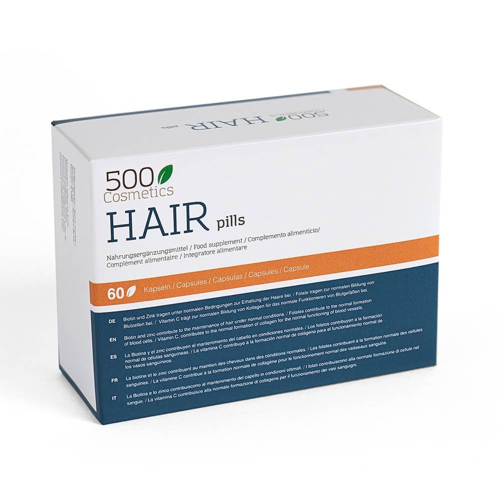 500Cosmetics comprimés Hair contre la chute des cheveux