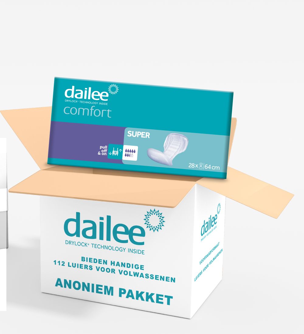 Dailee Comfort Super Incontinentiepads voor Volwassenen