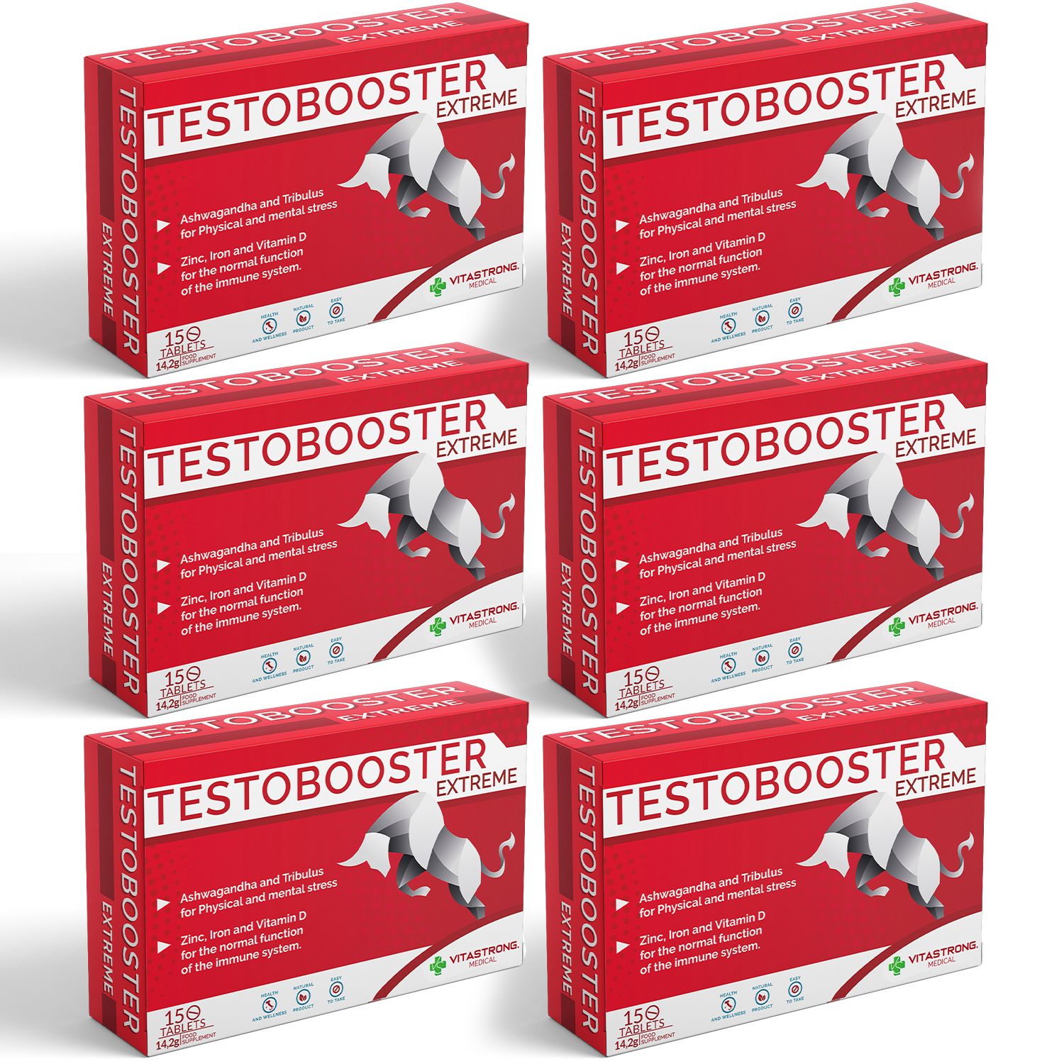 Vitastrong Testobooster Extreme -  tonus & mannelijke vitaliteit