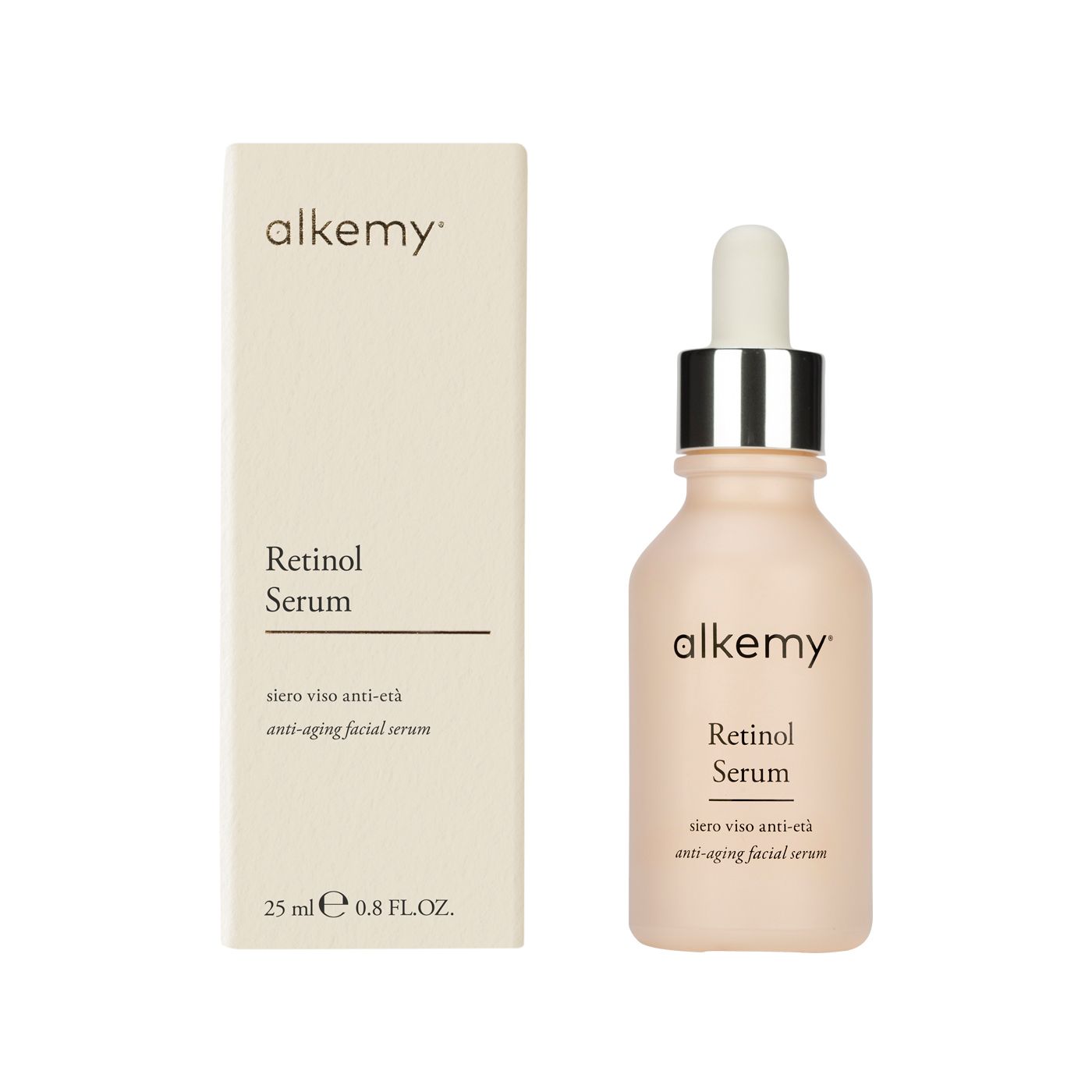 Alkemy Sérum Visage au Rétinol 2 %, Soin Anti-Âge Nuit pour Rides