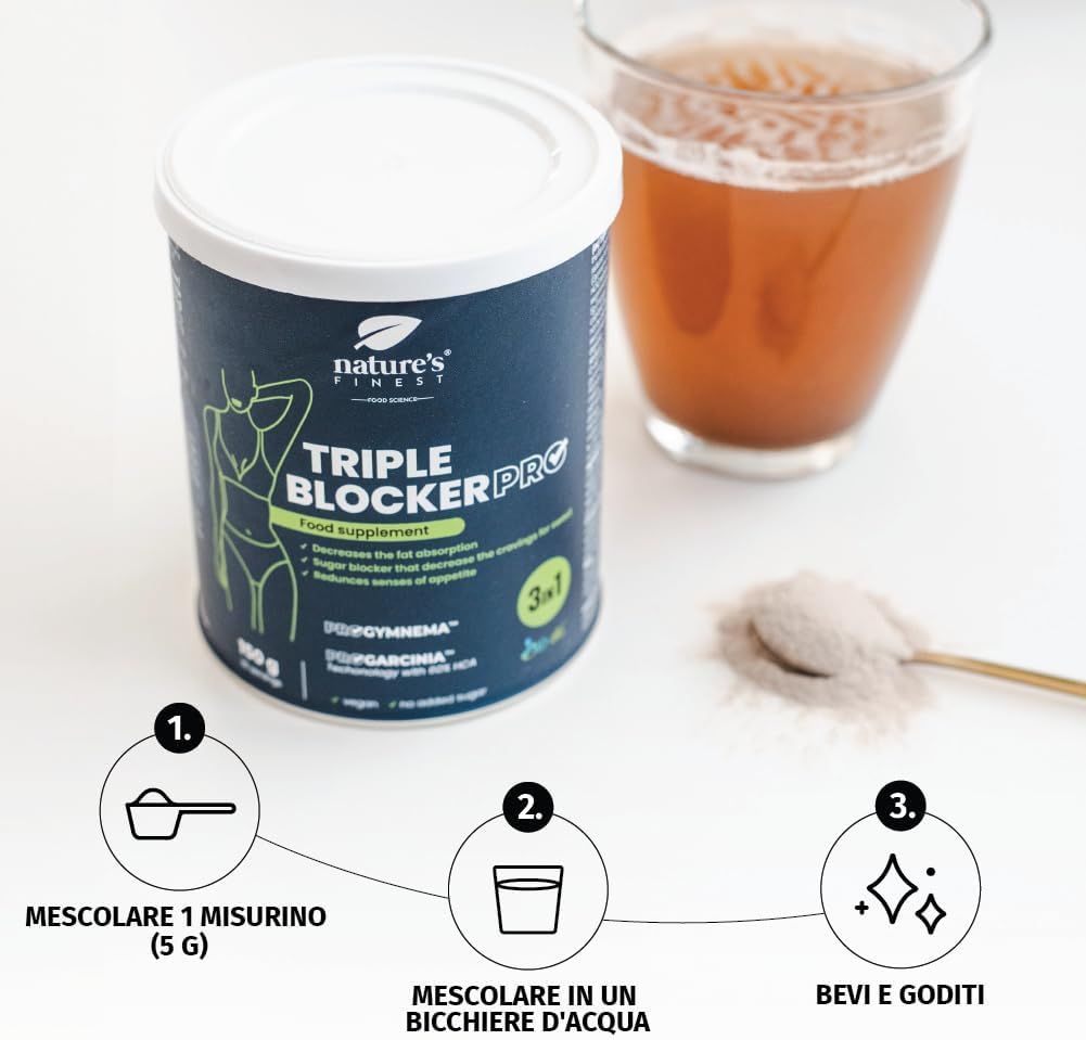 Nature's Finest Triple Blocker PRO - Complément minceur 3-en-1