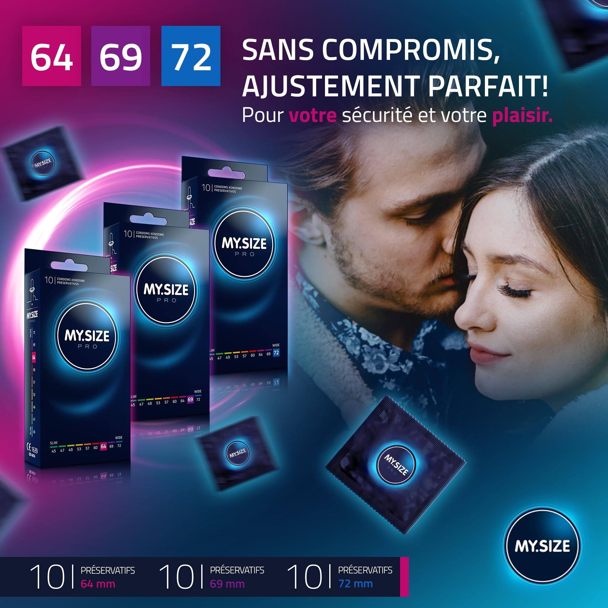 MY.SIZE PRO ELITE Coffret Préservatifs