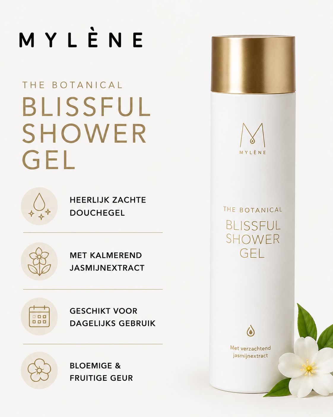 Mylène The Botanical Blissful Shower Gel | Zachte douchegel