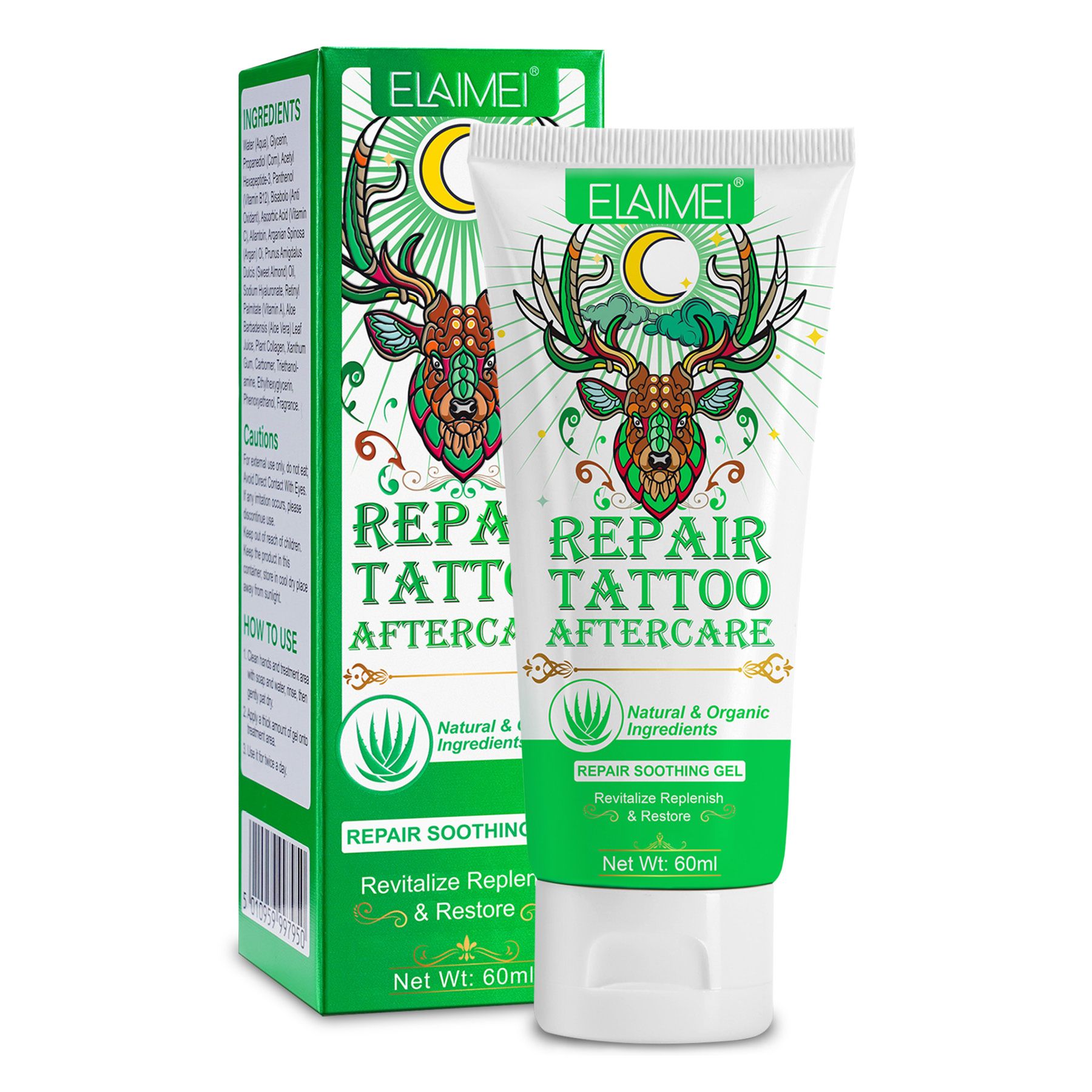 ALIVER Tattoo-crème voor nazorg van tatoeages
