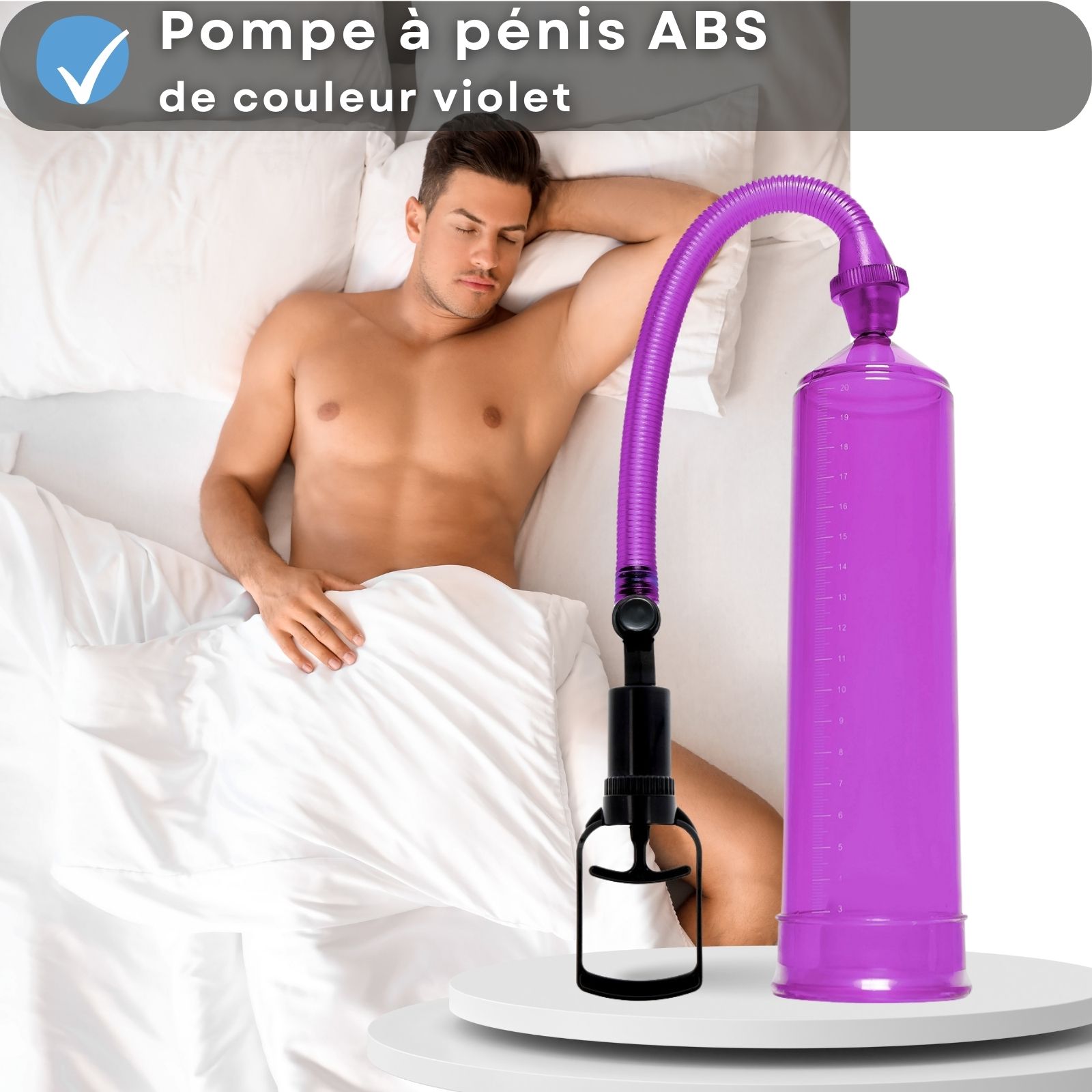 Lovelyness - Pompe à pénis avec poignée de pompe