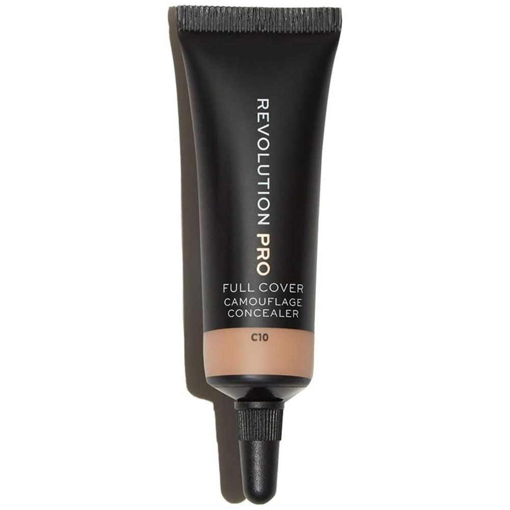 Tube de correcteur. Noir, avec nom du produit et teinte C10.