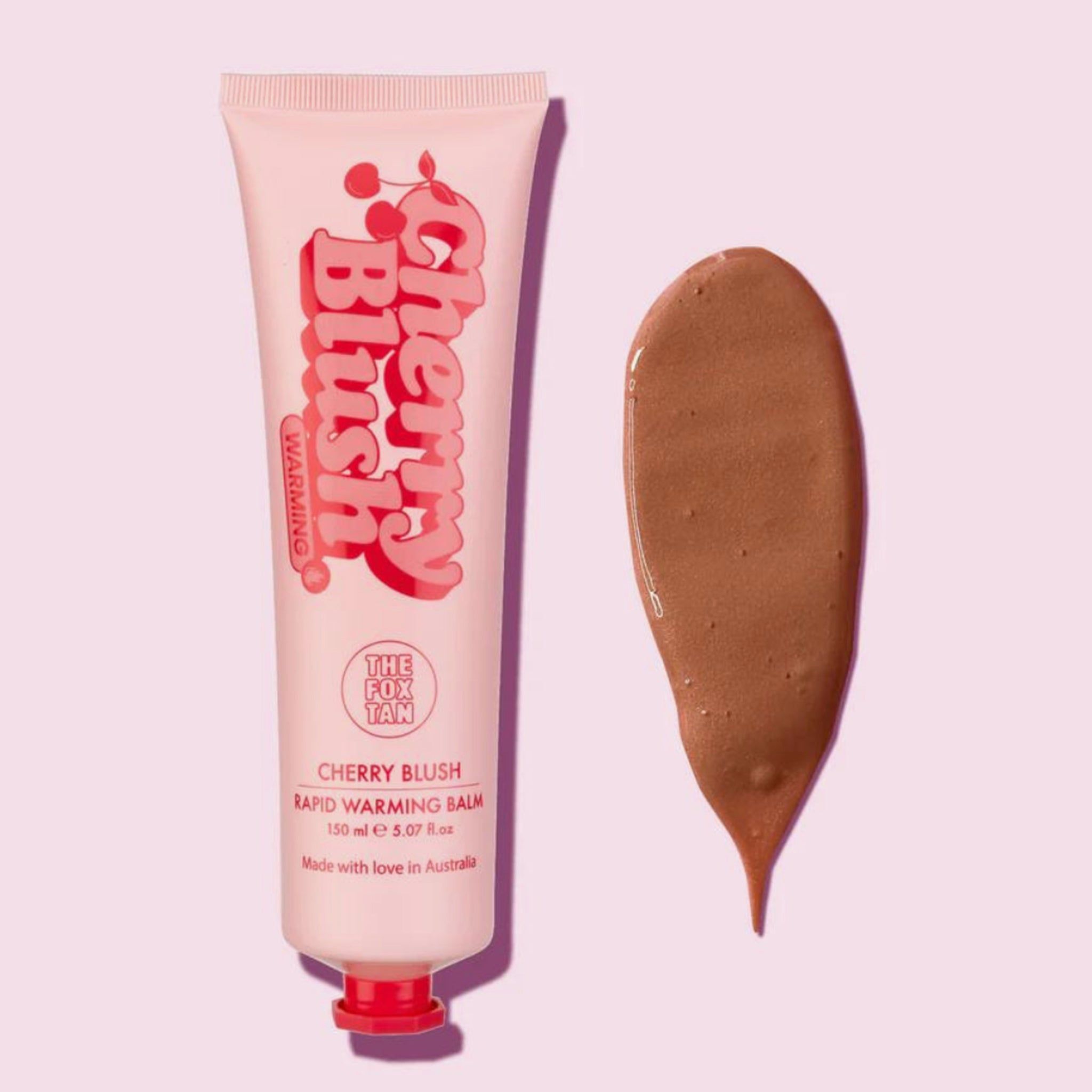 The Fox Tan Cherry Blush Rapid Warming Balm