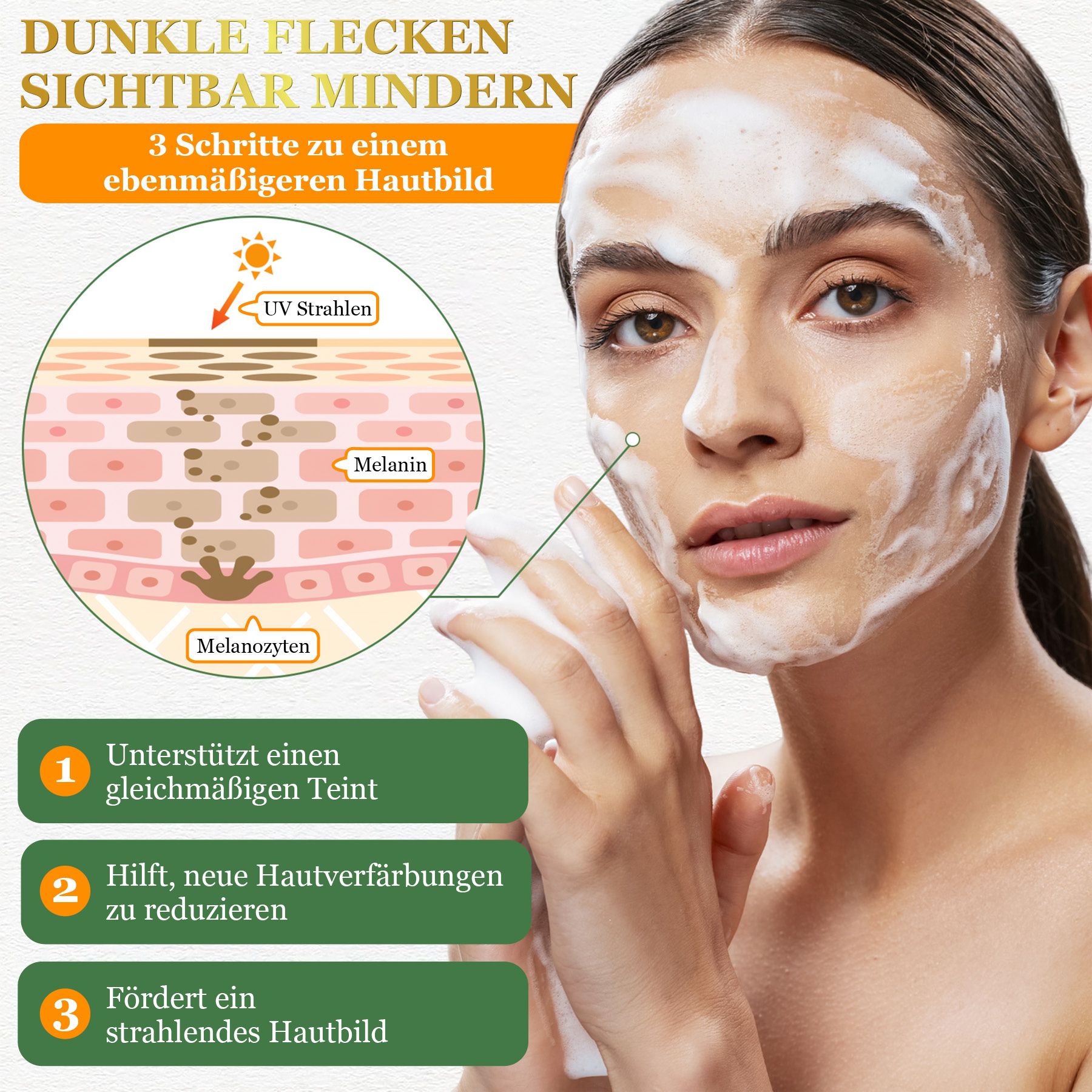 Aliver Savon noir africain naturel pour le soin de la peau