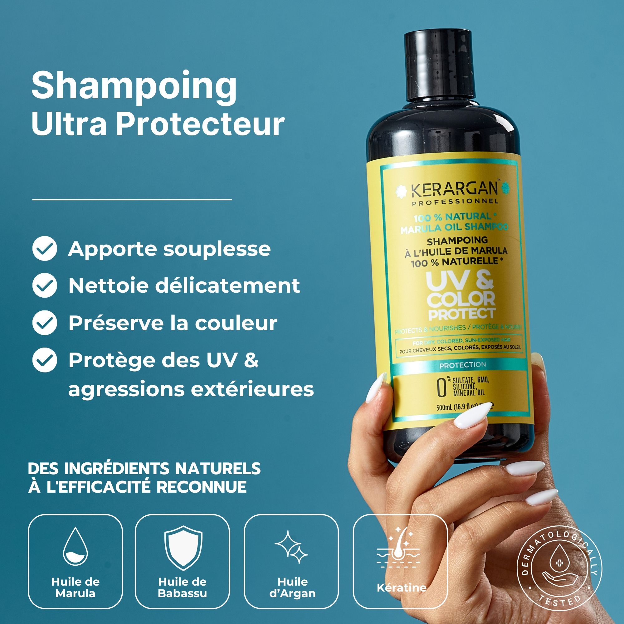 Kerargan - Protection UV Shampoing & Après-Shampoing Marula