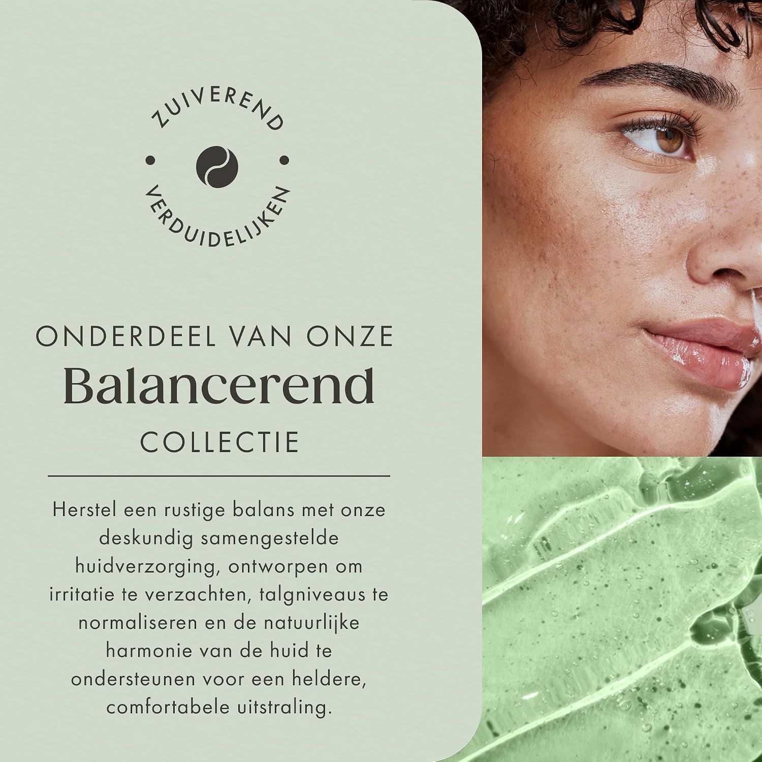 SATIN NATUREL Balancerend Serum: huidverzorging voor een heldere, comfortabele huid.