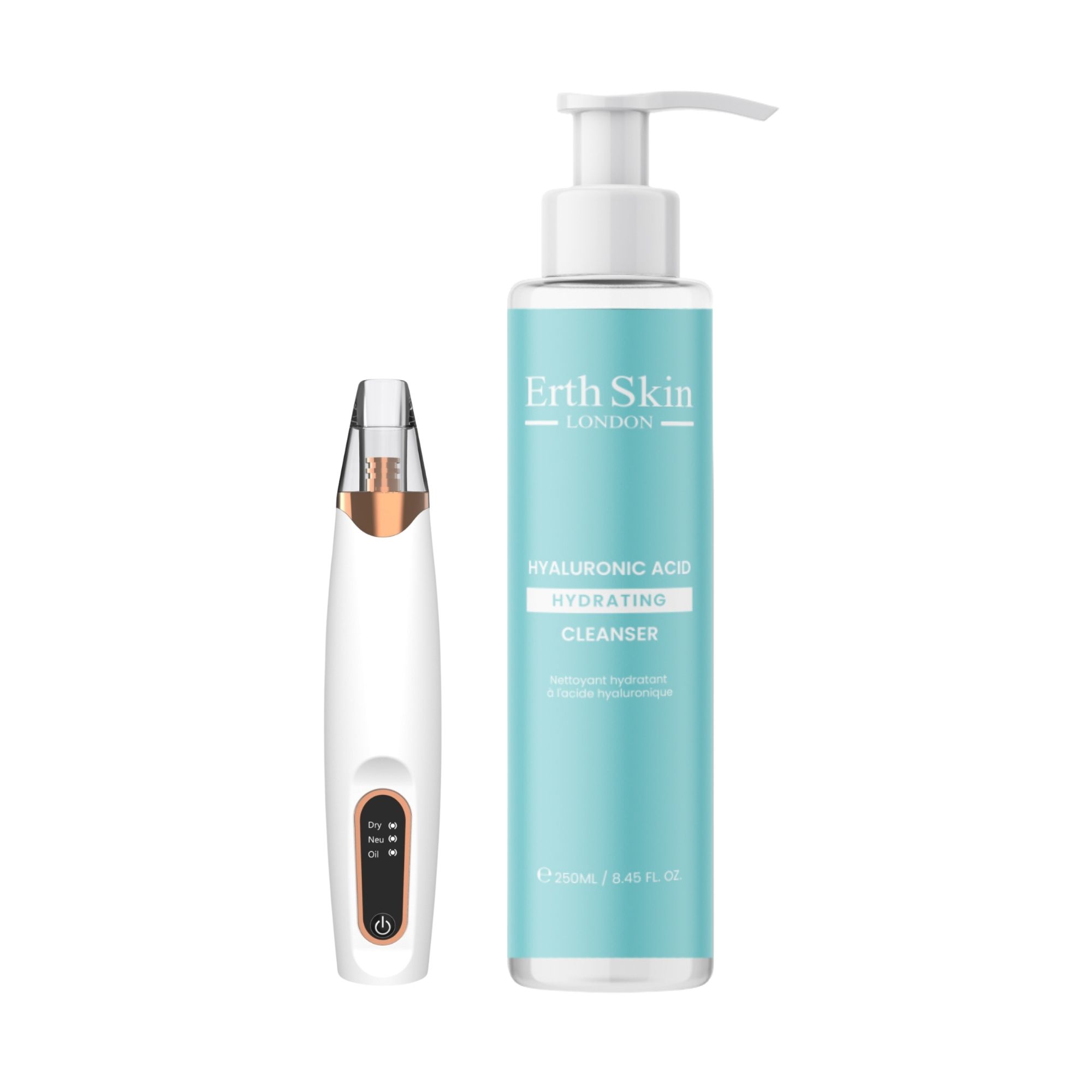 ErthSkin London Nettoyant Aspirateur Duo Acide Hyaluronique
