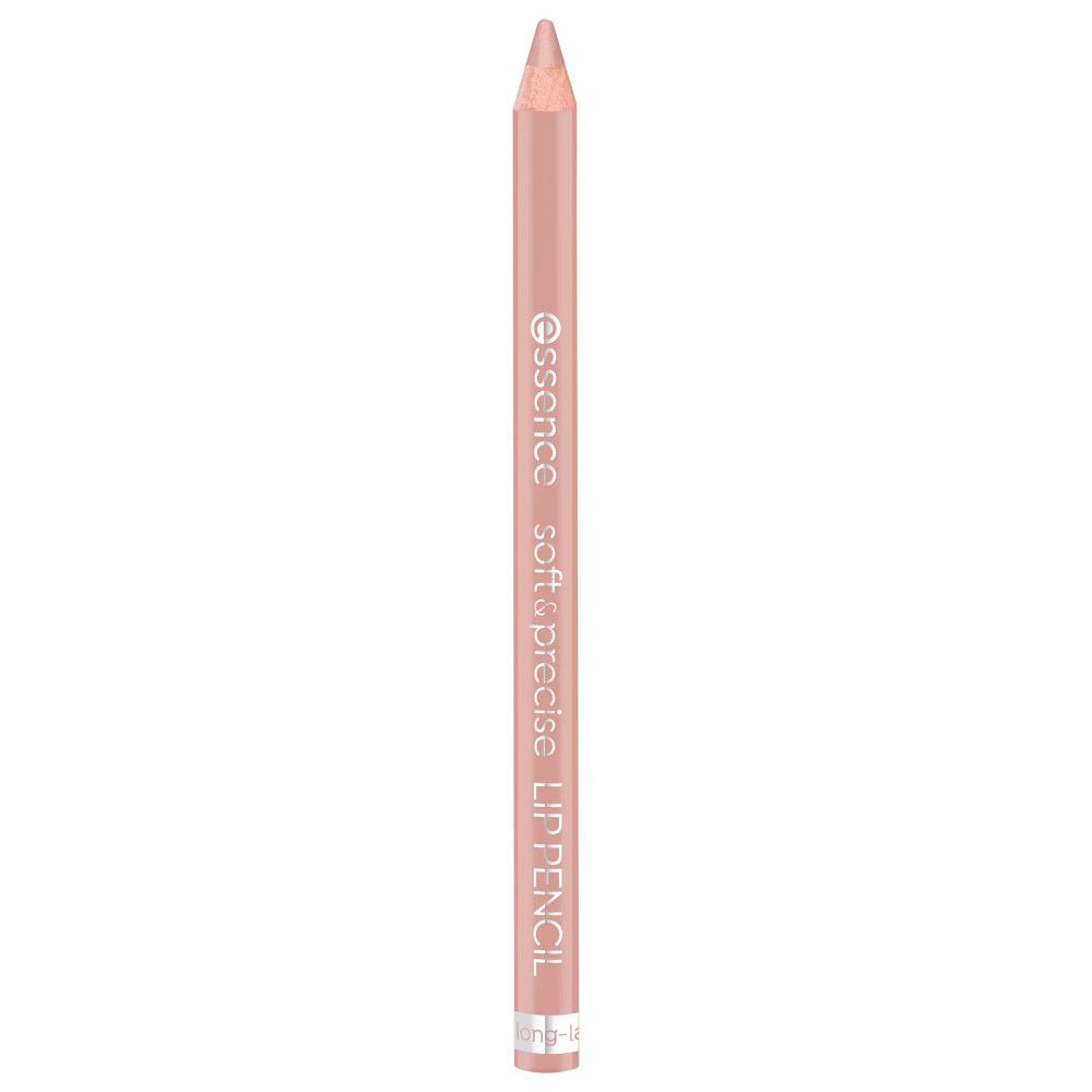 Roze lippotlood. Opschrift: Essence soft & precise LIP PENCIL.