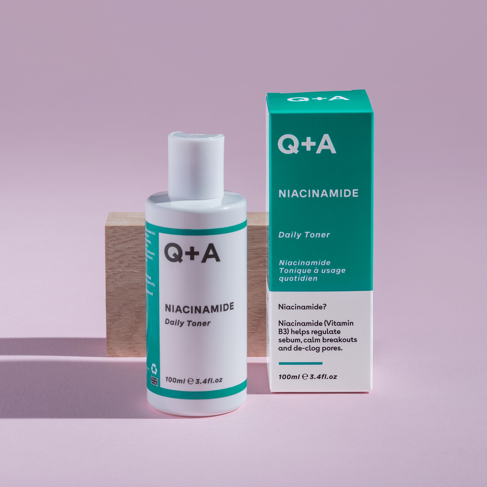 Q + A Skin Niacinamide Daily Toner