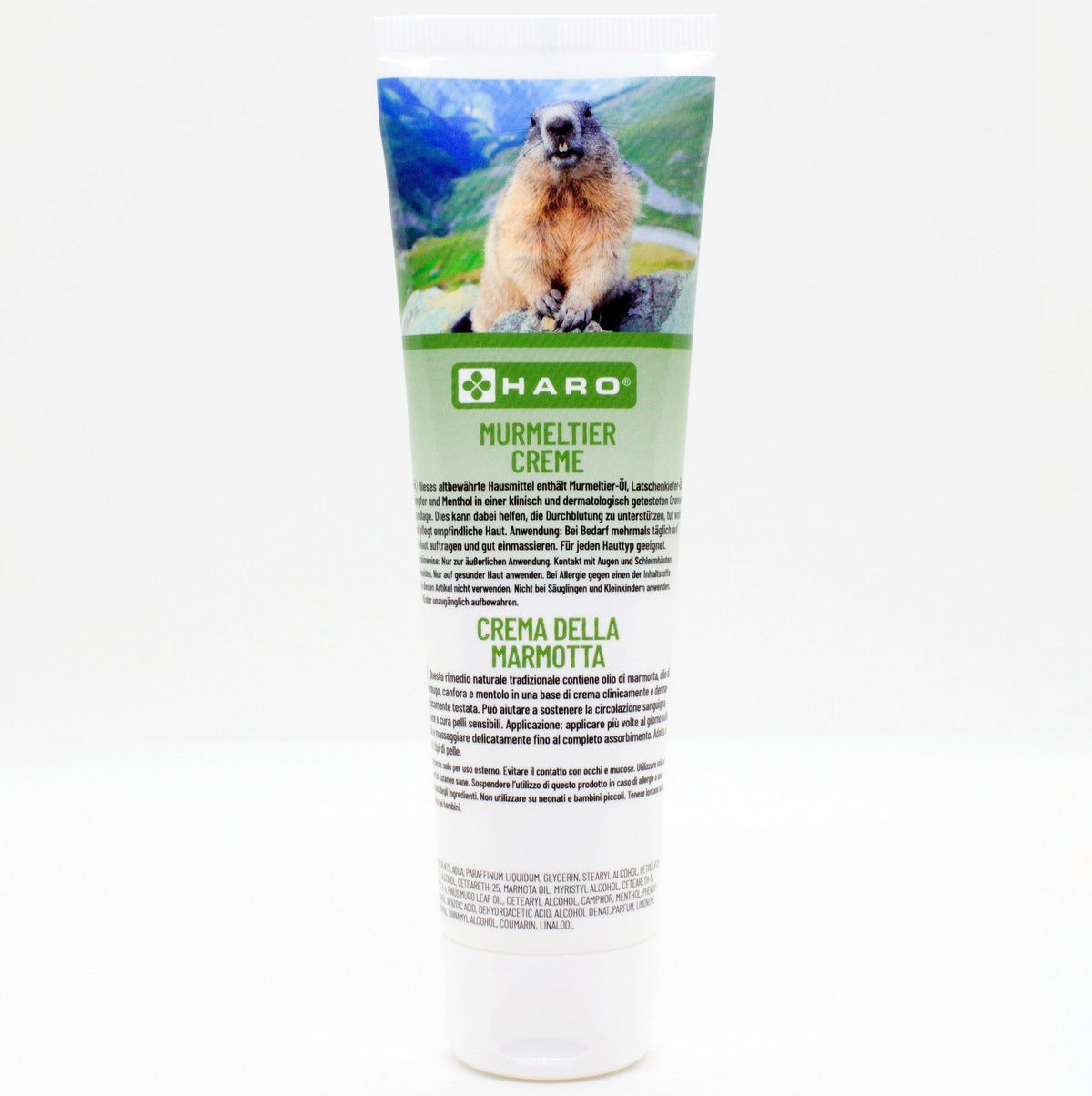 Haro Marmottencrème bij reumatische klachten