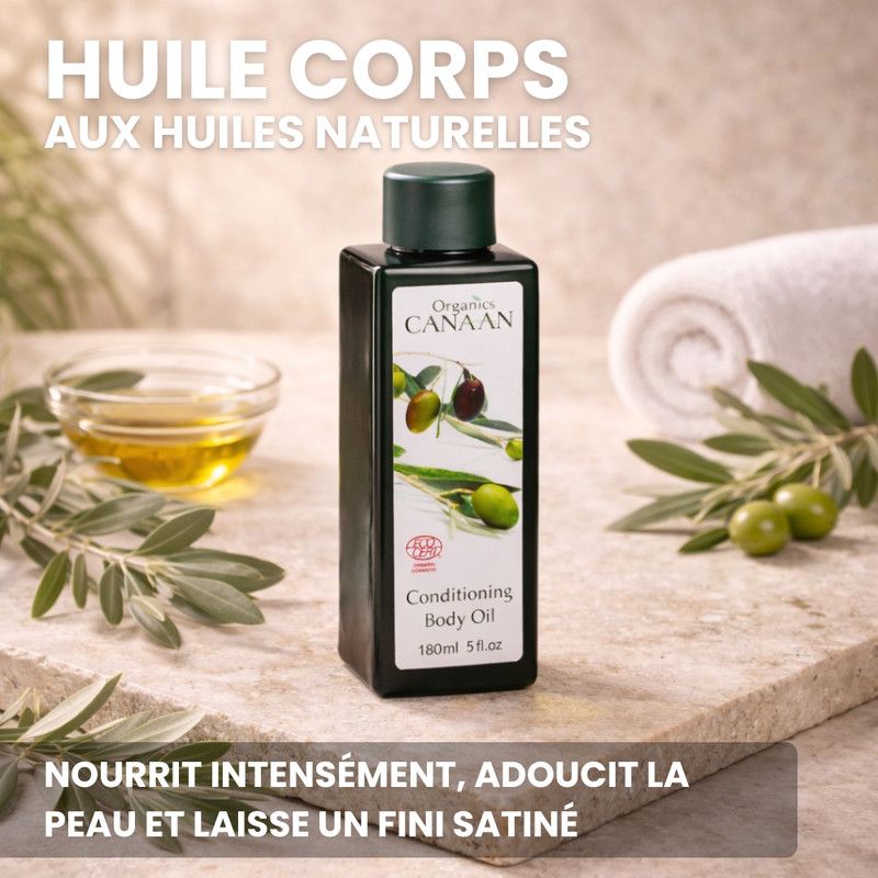 Canaan - Huile Corps Nourrissante à l’Huile d’Olive