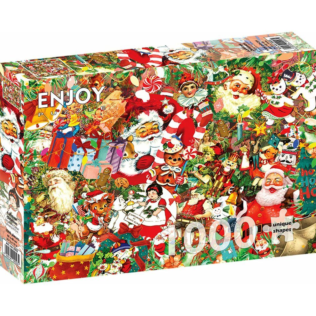 enjoy Vintage Kerstpuzzel 1000 stuks