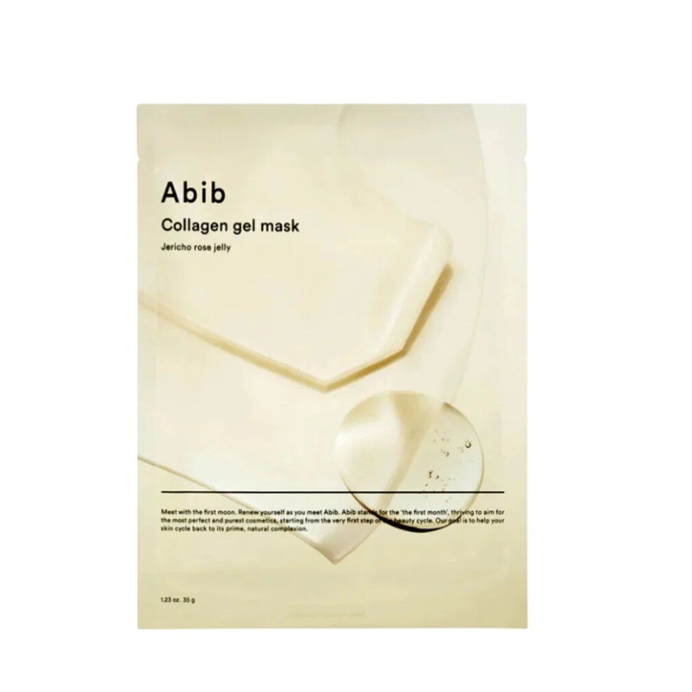 Masque gel collagène Abib, gelée de rose de Jericho.
