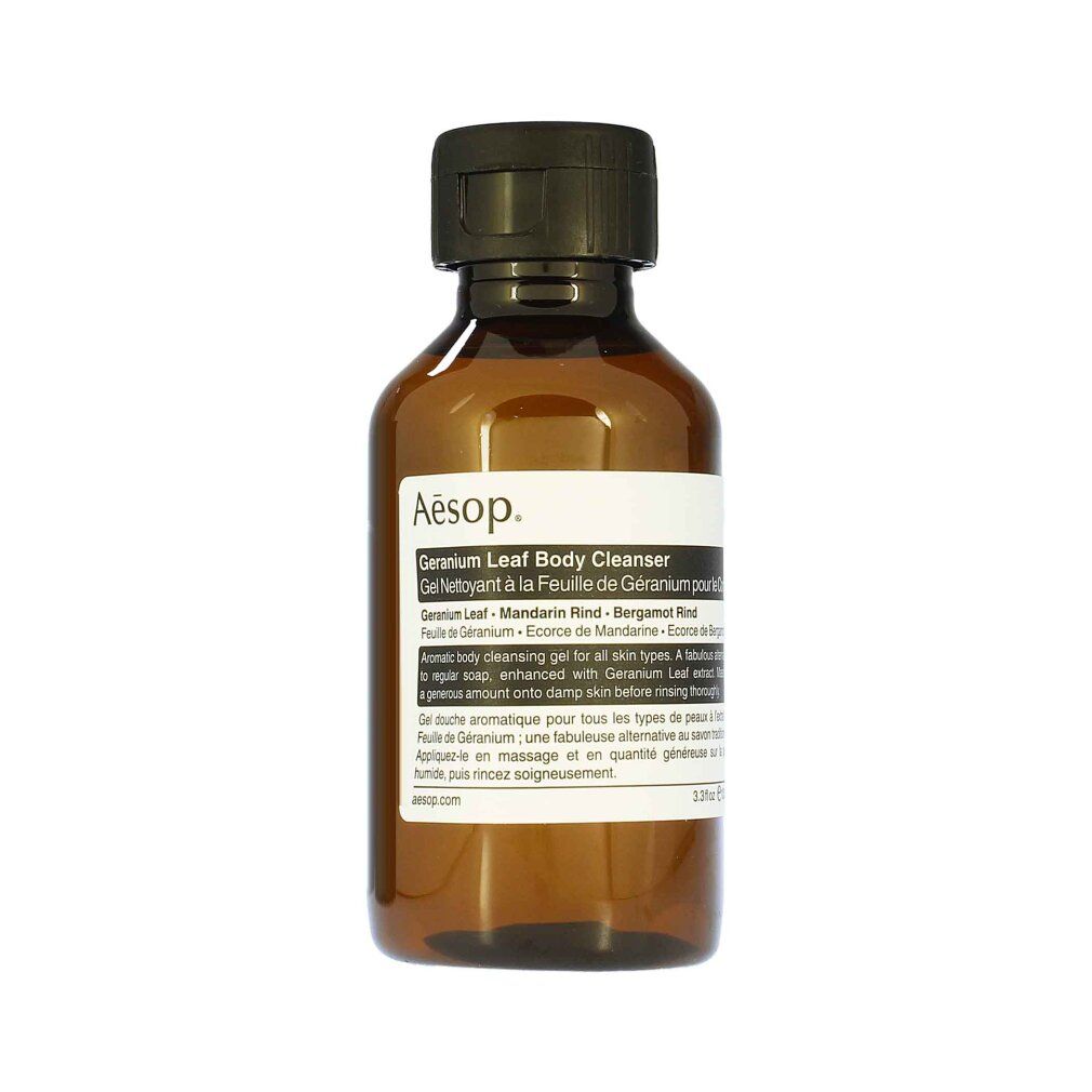 Nettoyeur du corps des feuilles de géranium