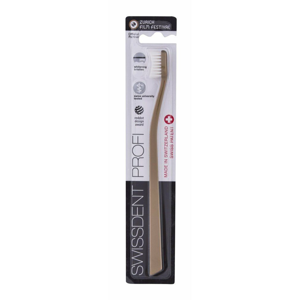 Brosse à dents Swissdent Profi Whitening Classic Golden
